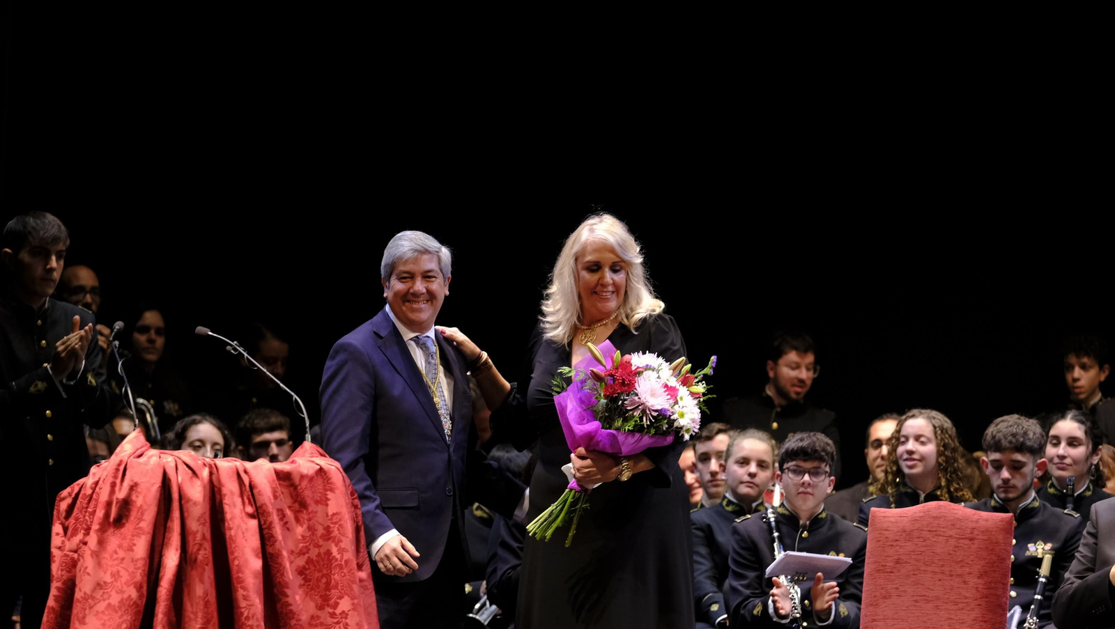 Raquel Criado pregona la Semana Santa Almería 2024, en imágenes