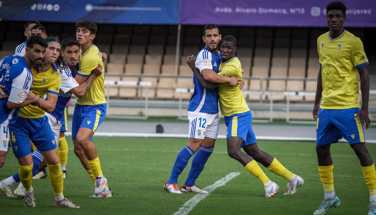 Imágenes del partido del Xerez CD - Cádiz Mirandilla