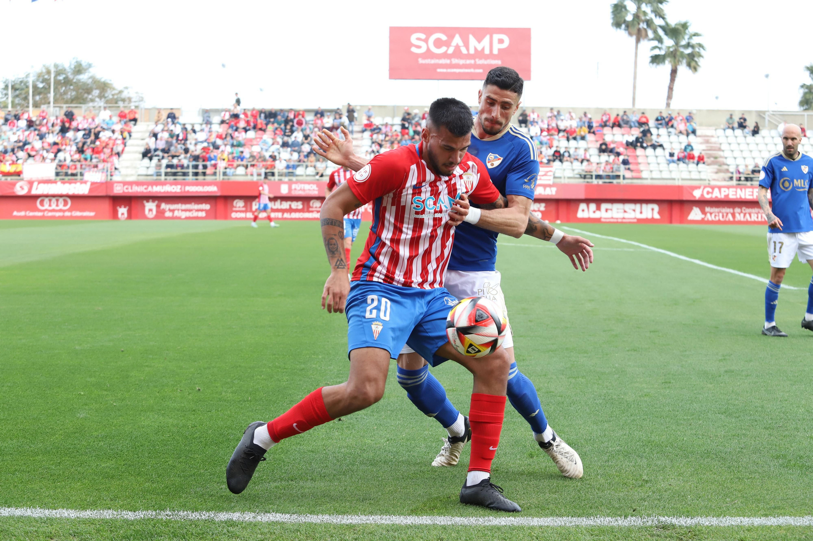 Fotos del Algeciras CF-Linares de Primera Federacion