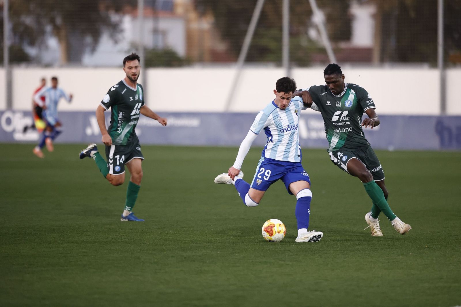 Alexis Chamorro le da tres puntos al Atlético Malagueño ante el Xerez Deportivo