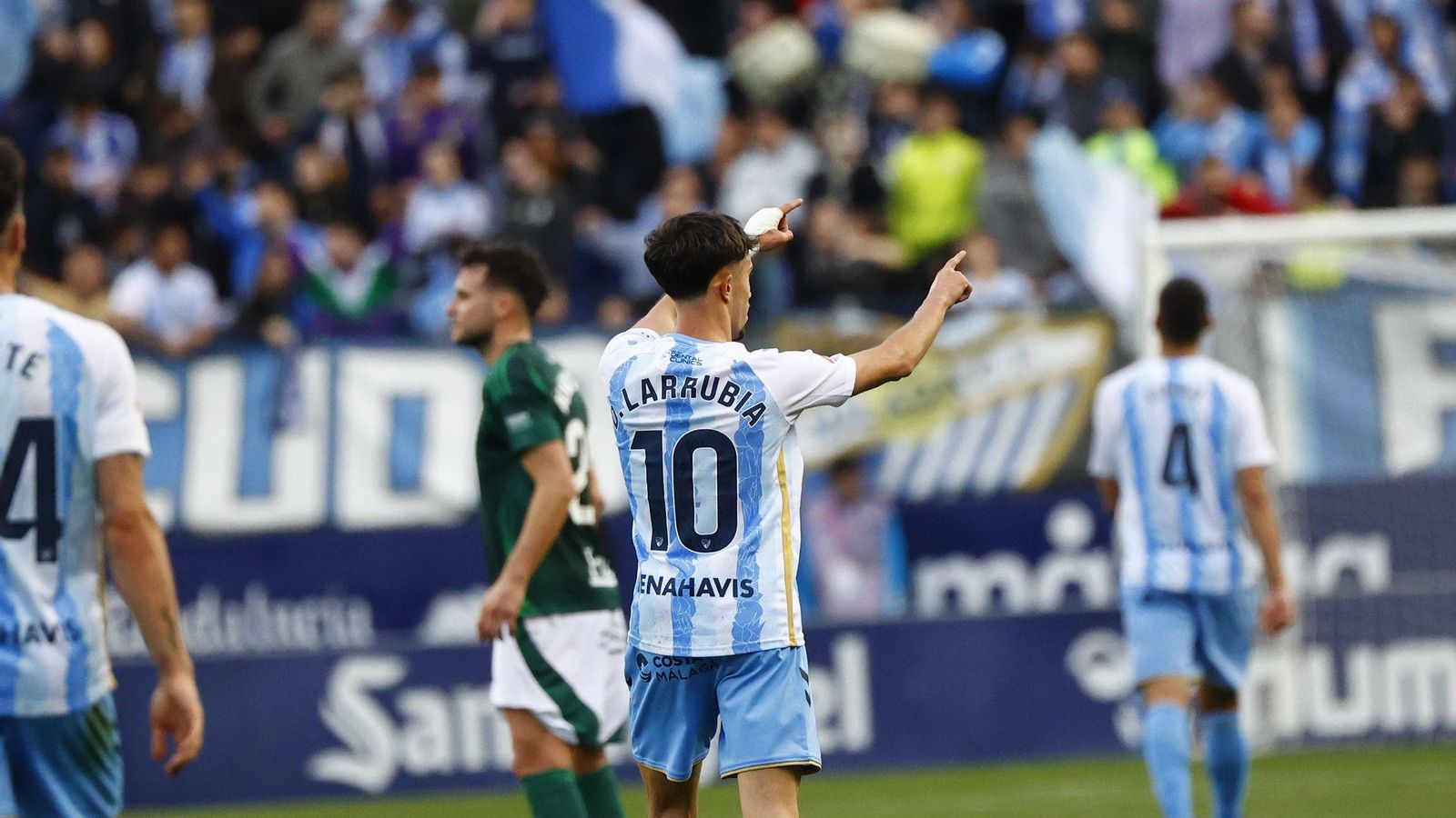 El Málaga CF-Racing de Ferrol, en fotos