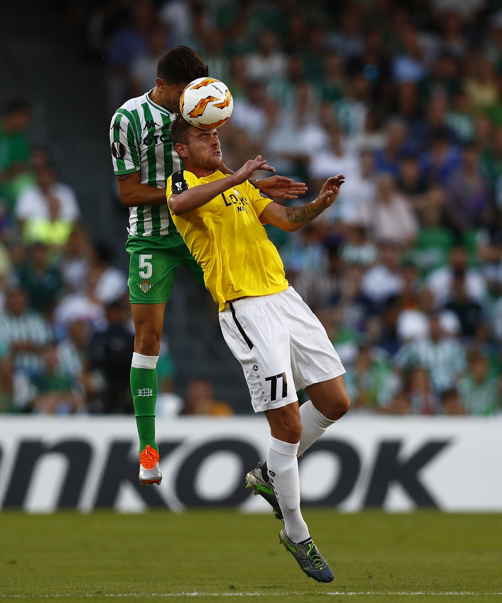 El Betis-Dudelange, en imágenes