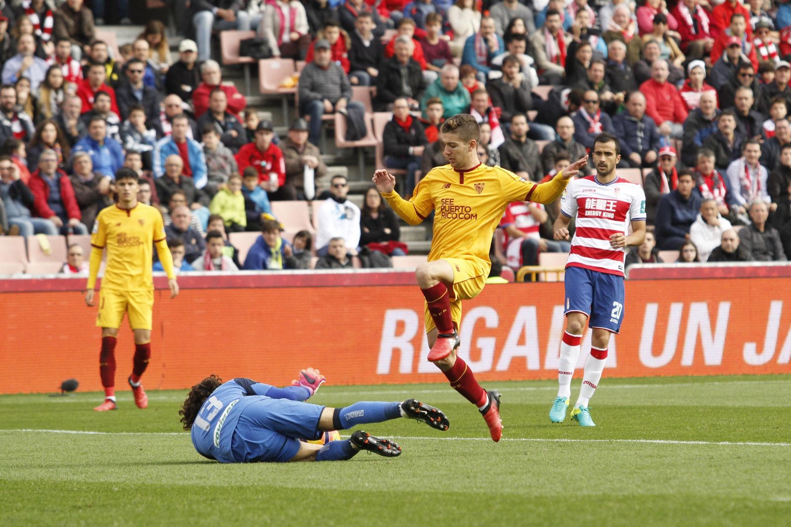 El Granada-Sevilla, en imágenes
