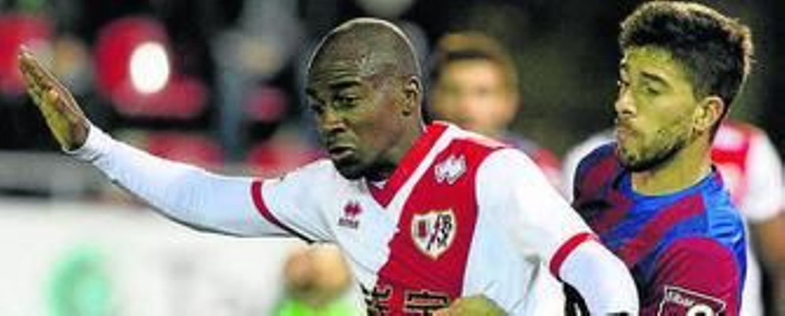 Gael Kakuta, durante un partido de esta temporada ante el Eibar.