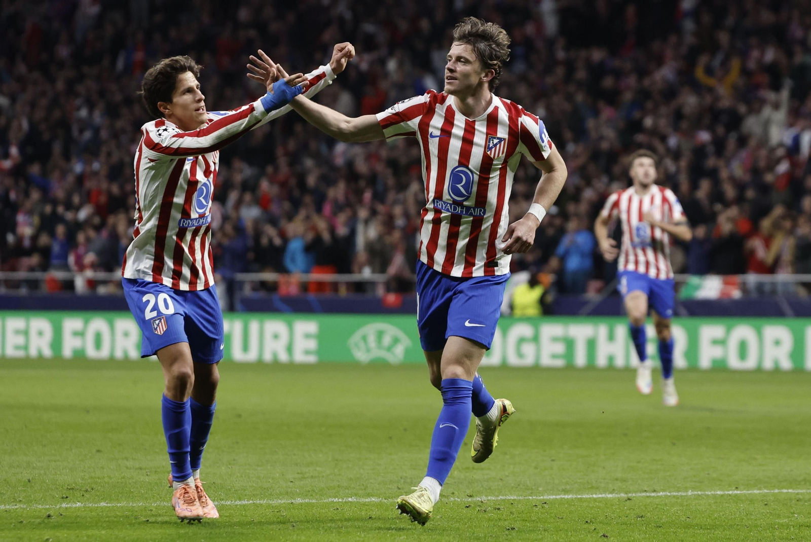 Las imágenes del Atlético de Madrid-Unión Saint-Gilloise