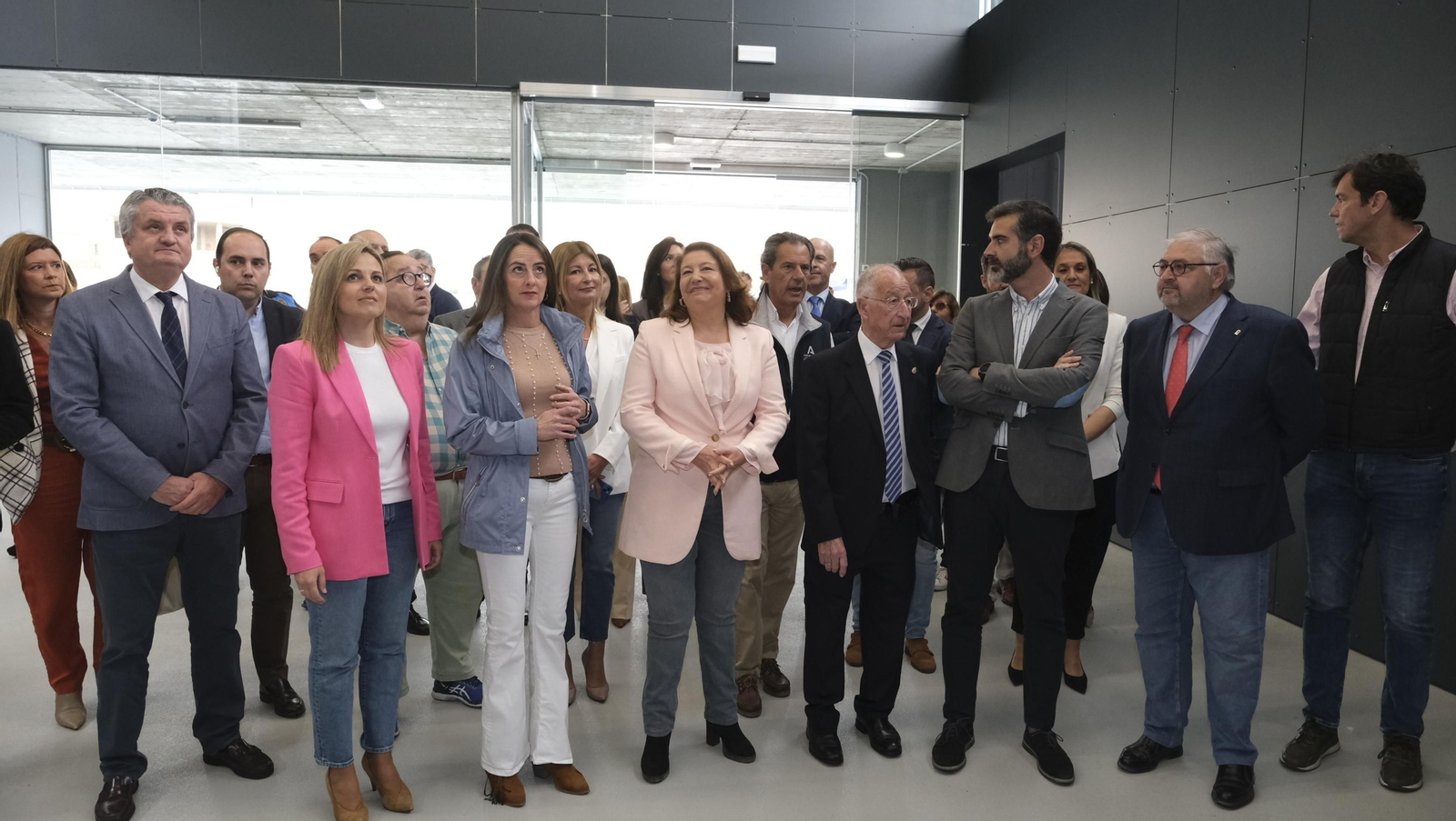 Imágenes de la inauguración de la Lonja del Puerto Pesquero de Roquetas de Mar