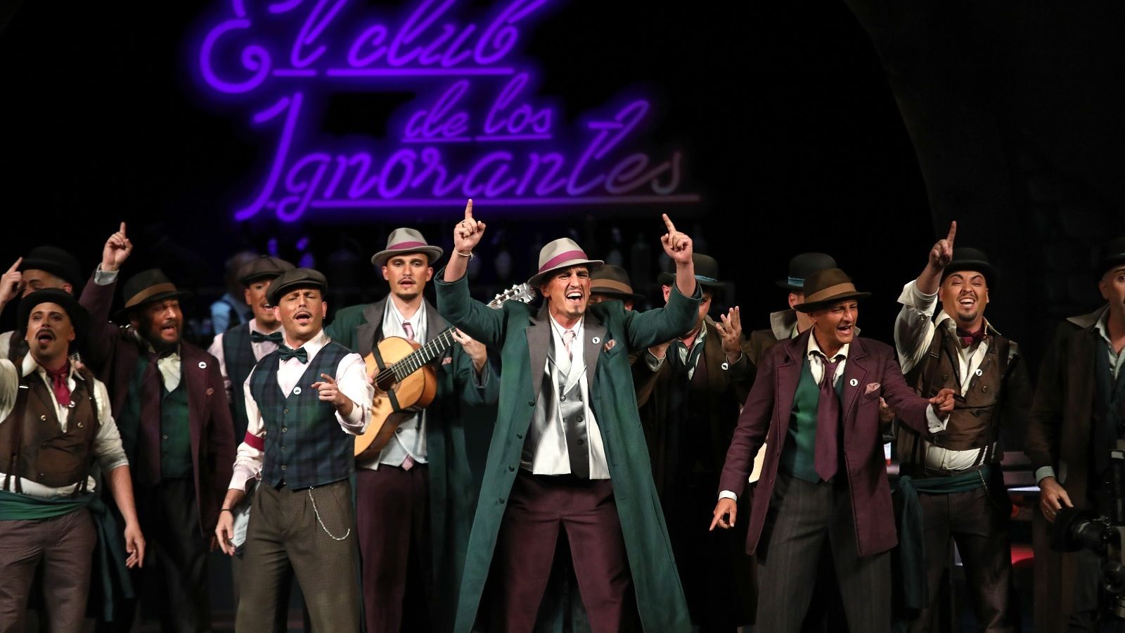 'El club de los ignorantes', durante su pase semifinal.