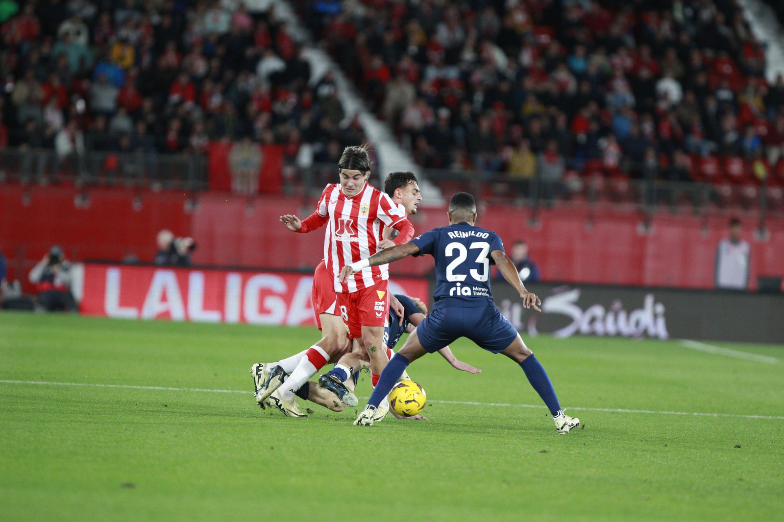 Las mejores imágenes del partido U.D. Almería-Atlético de Madrid