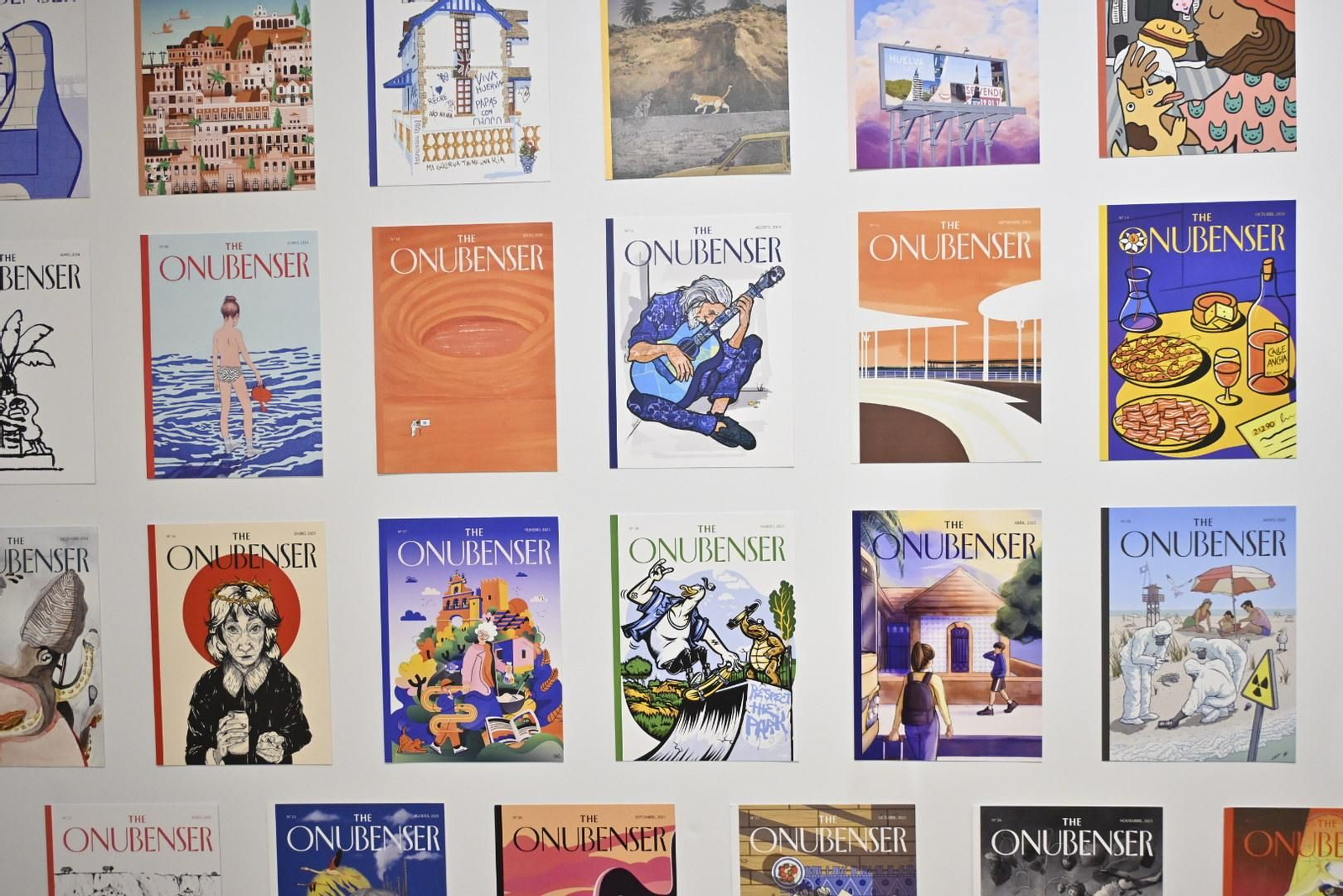 Imágenes de la inauguración de la exposición 'The Onubenser 2025' en Huelva