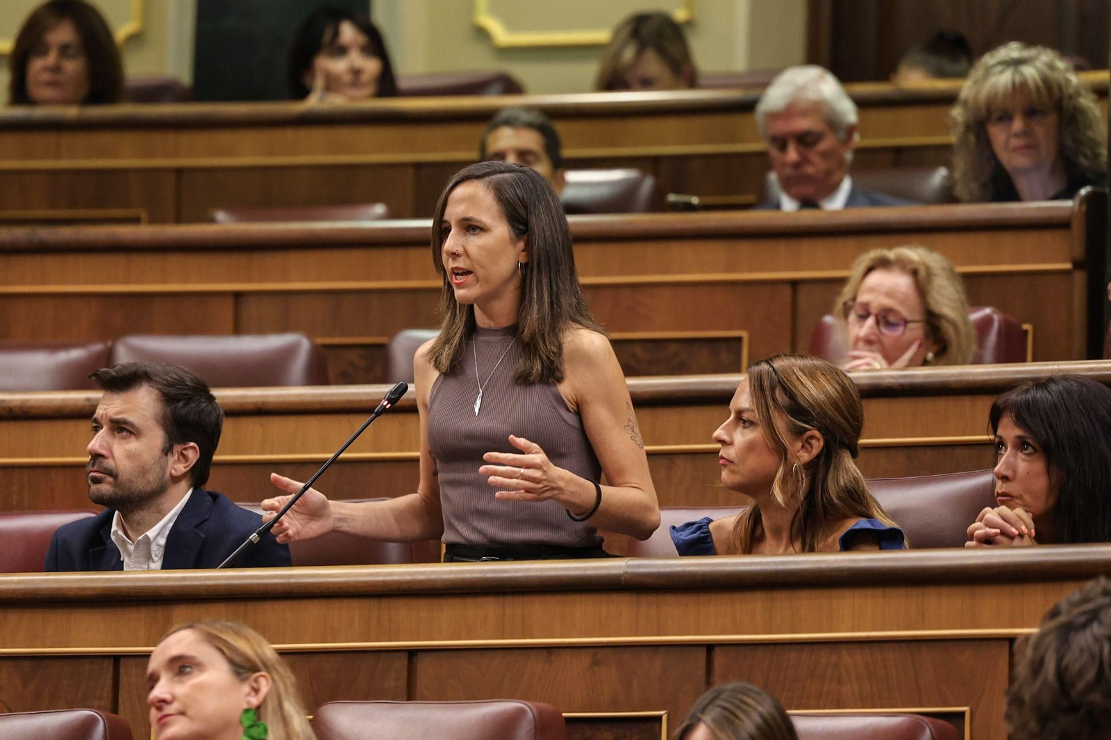 Podemos carga contra Sánchez y dice que un barco sospechoso de llevar material militar a Israel prevé recalar en España.
