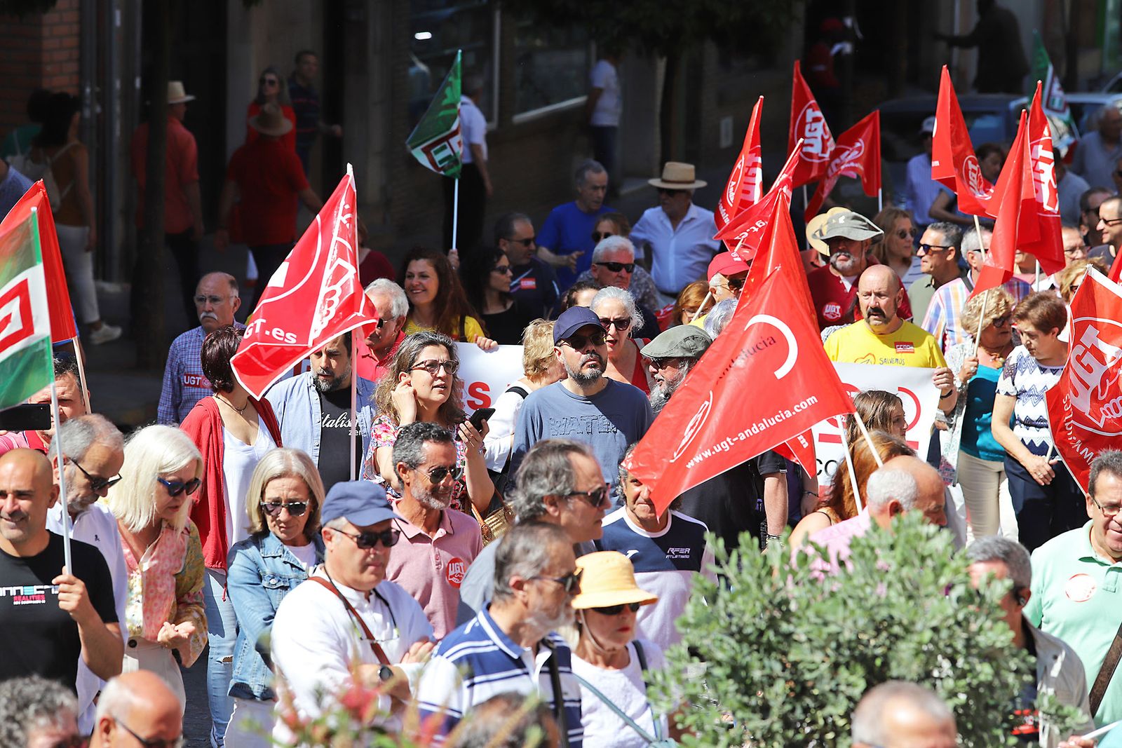 Imágenes de la Manifestación por el Día del Trabajador 2023 en Huelva