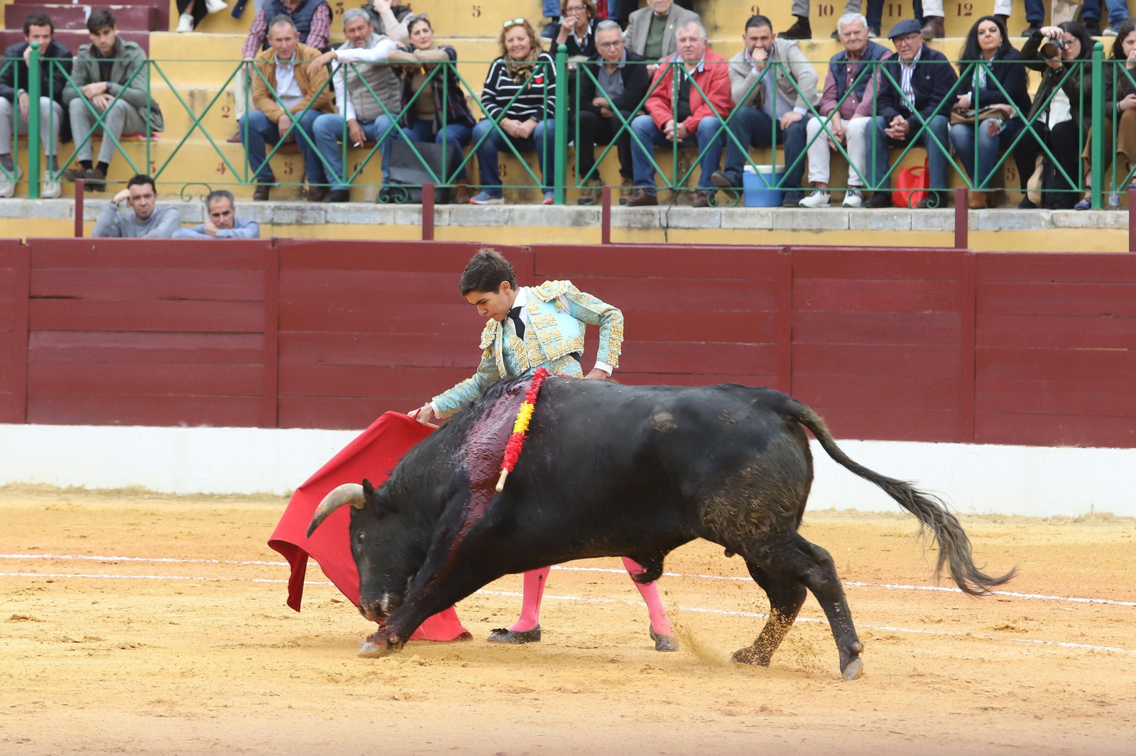 Imágenes de la novillada previa a la Semana Santa en la plaza de toros de La Línea