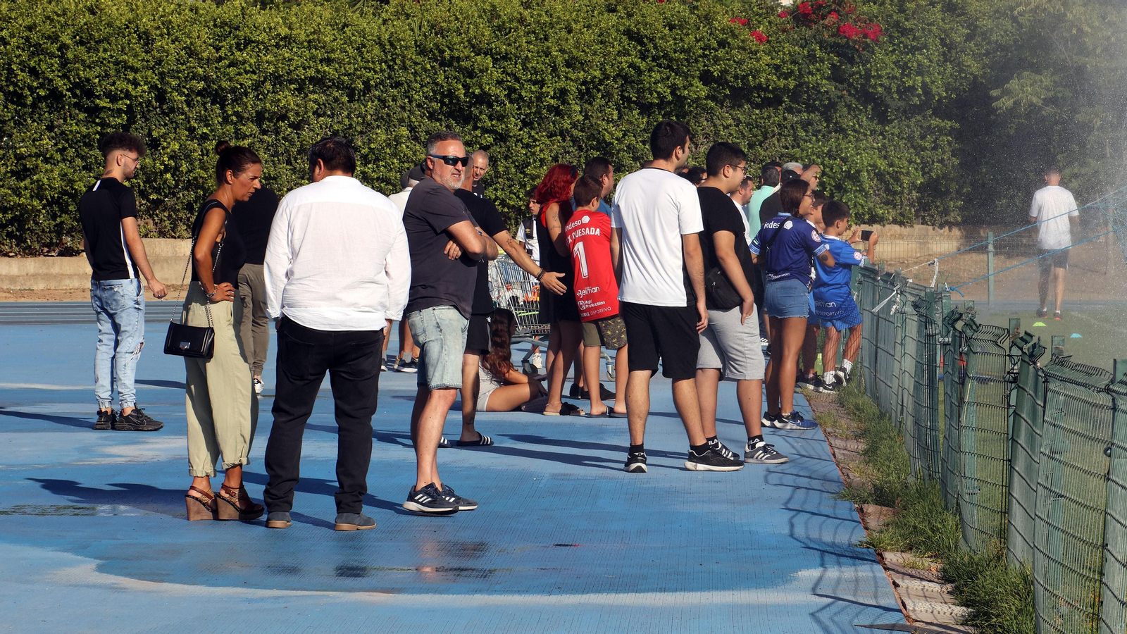 Imágenes del primer entrenamiento de pretemporada del Xerez DFC