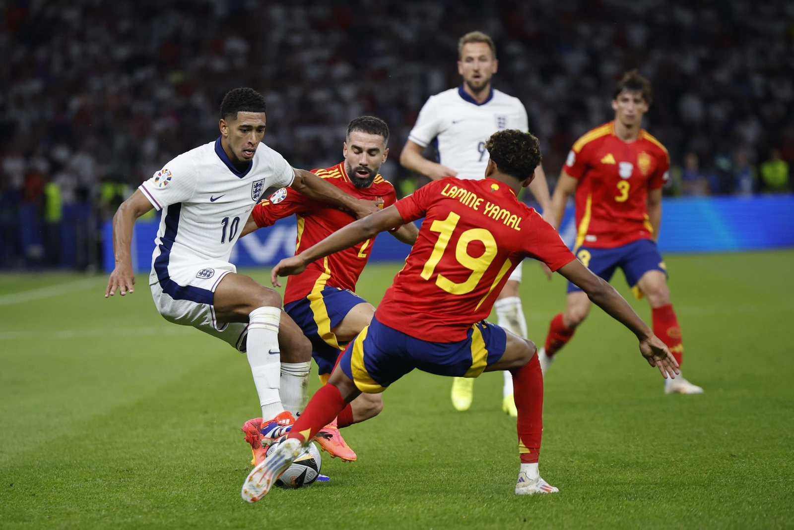 Las mejores fotos de la final España - Inglaterra