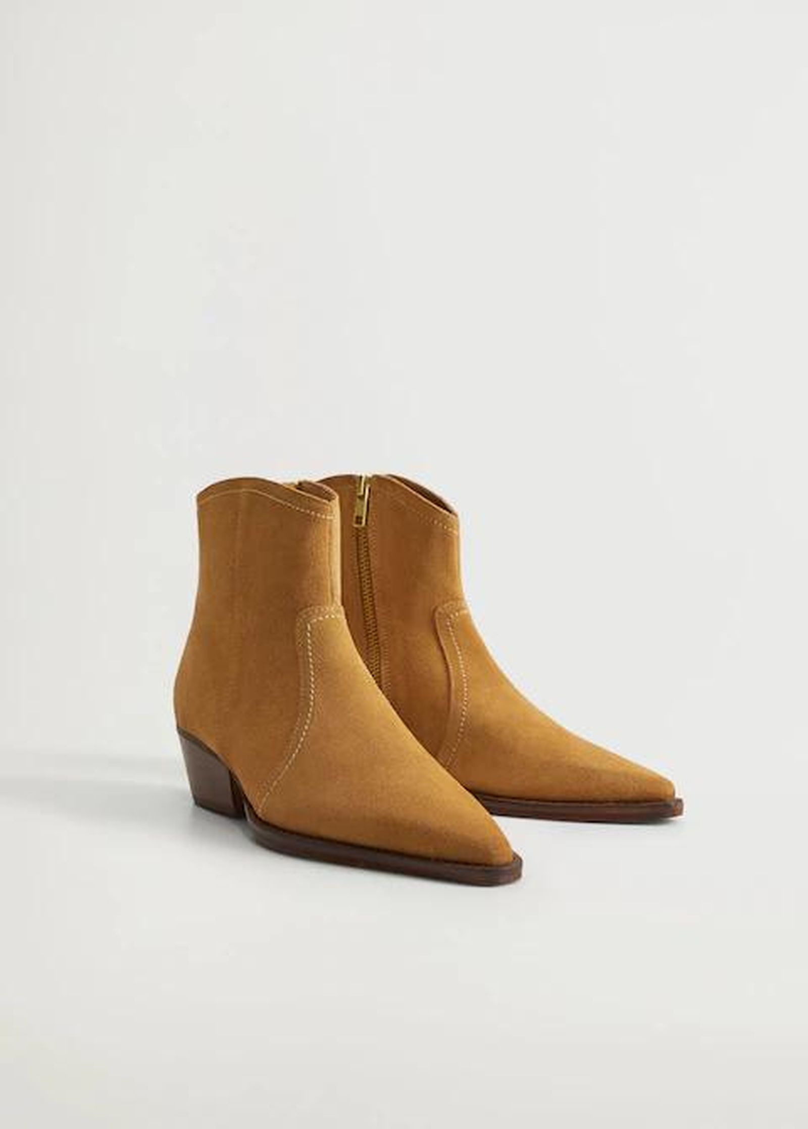 Botines de piel de Mango.