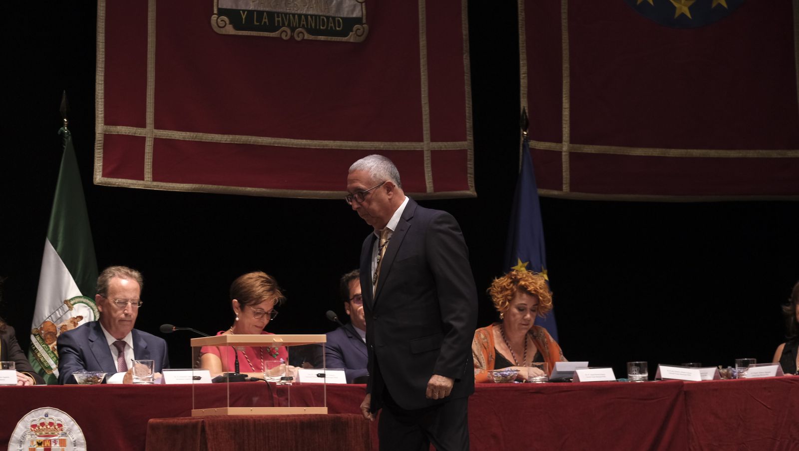 Imágenes de la investidura como Alcaldesa de Almería, de María del Mar Vázquez Agüero