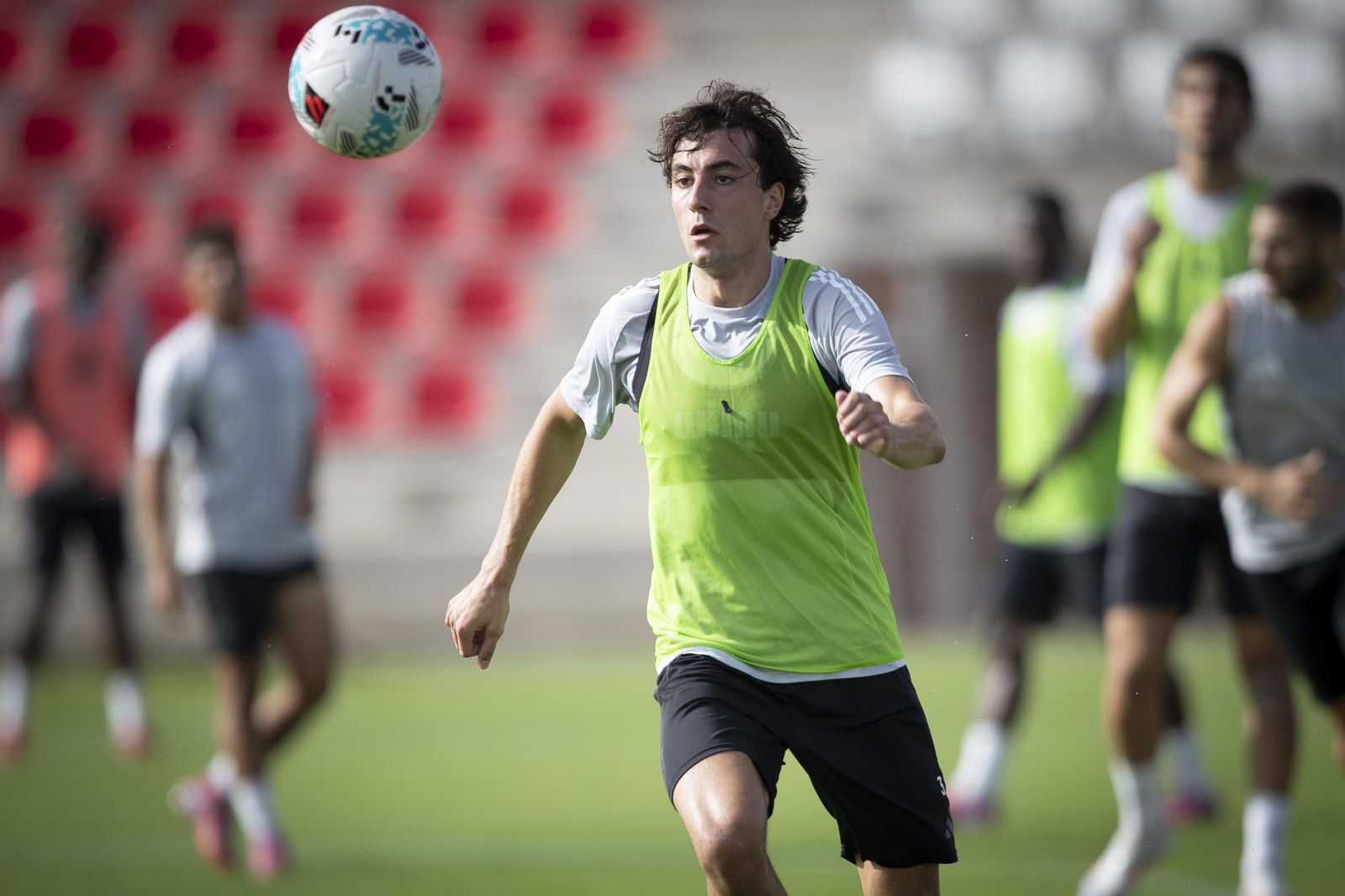 Las imágenes del entrenamiento del Granada CF