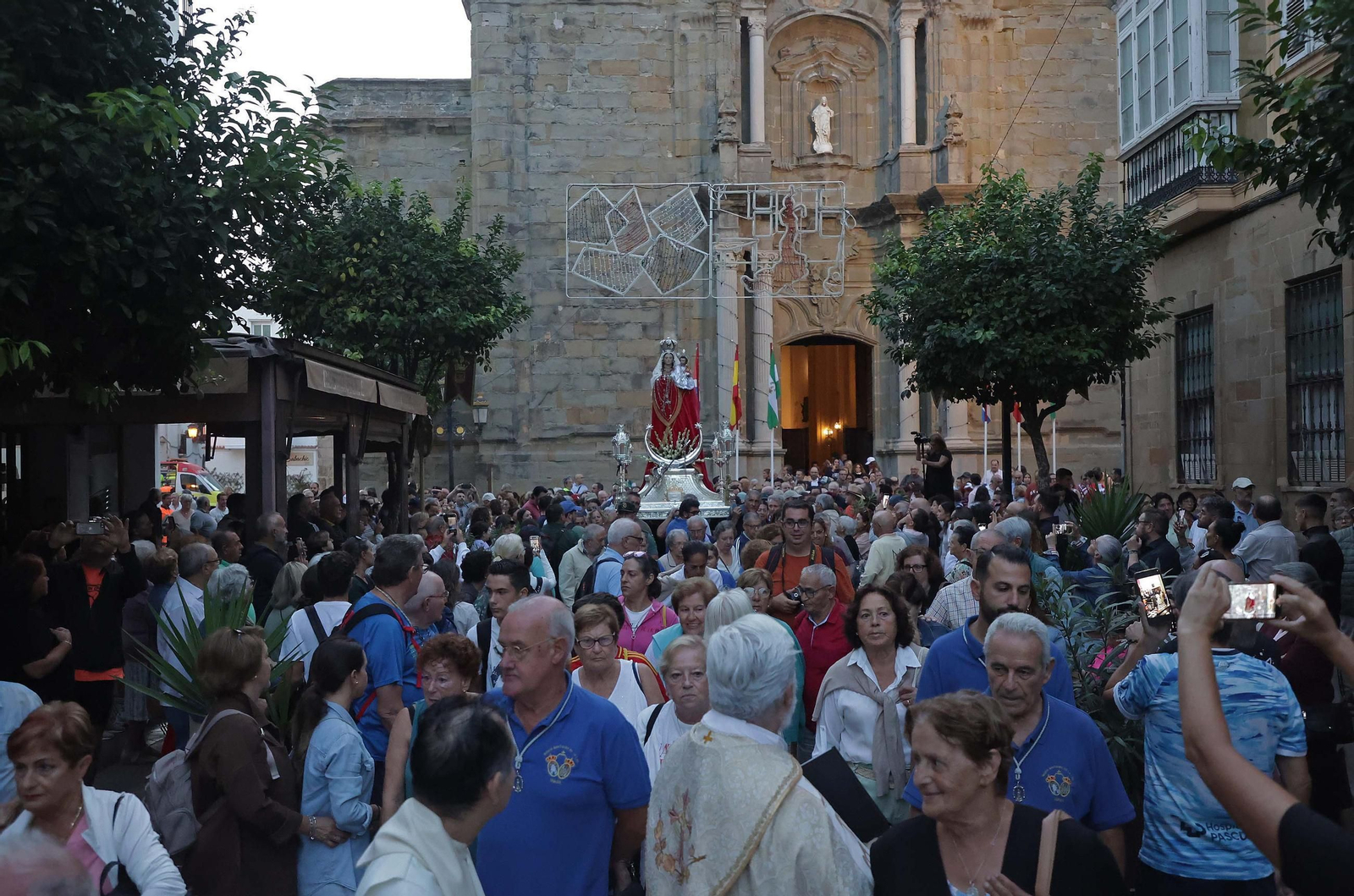 Fotos del regreso de la Virgen de la Luz a su santuario en Tarifa