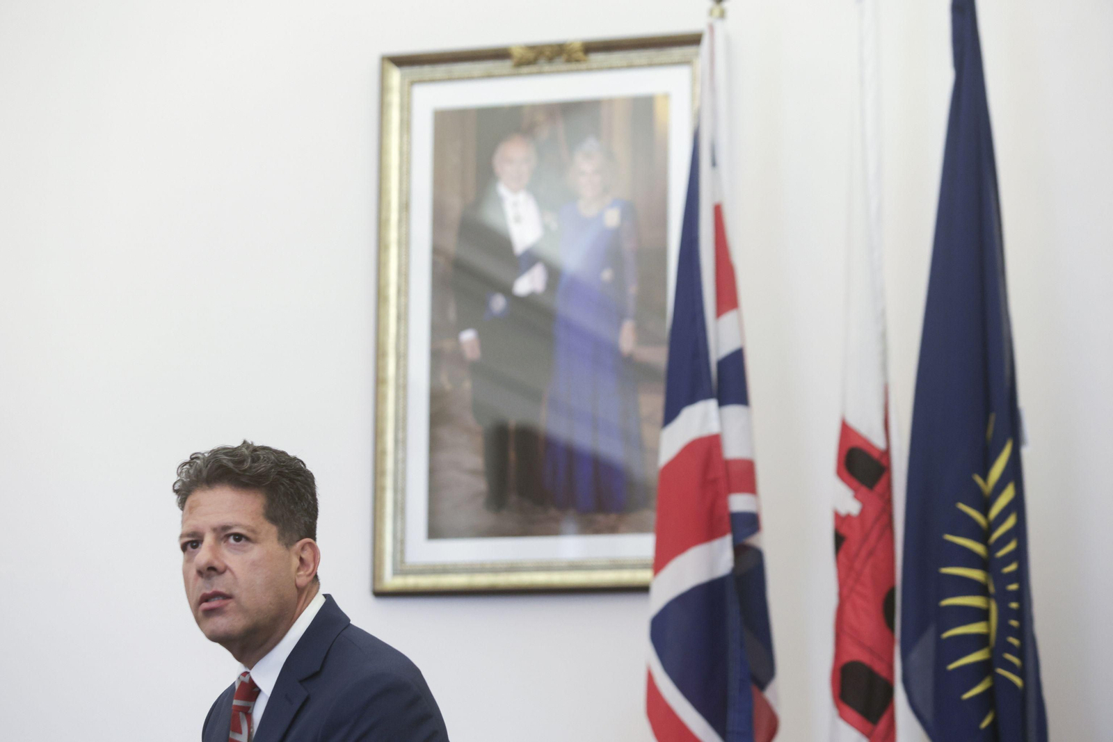 El ministro principal de Gibraltar, Fabian Picardo.