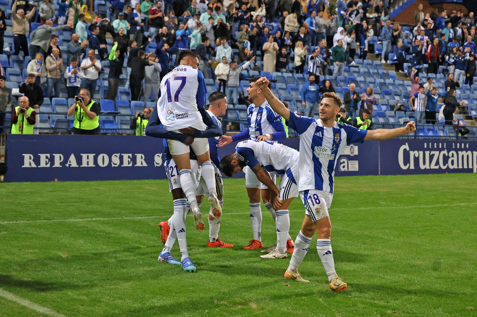 Las mejores imágenes del Recreativo de Huelva-Algeciras CF