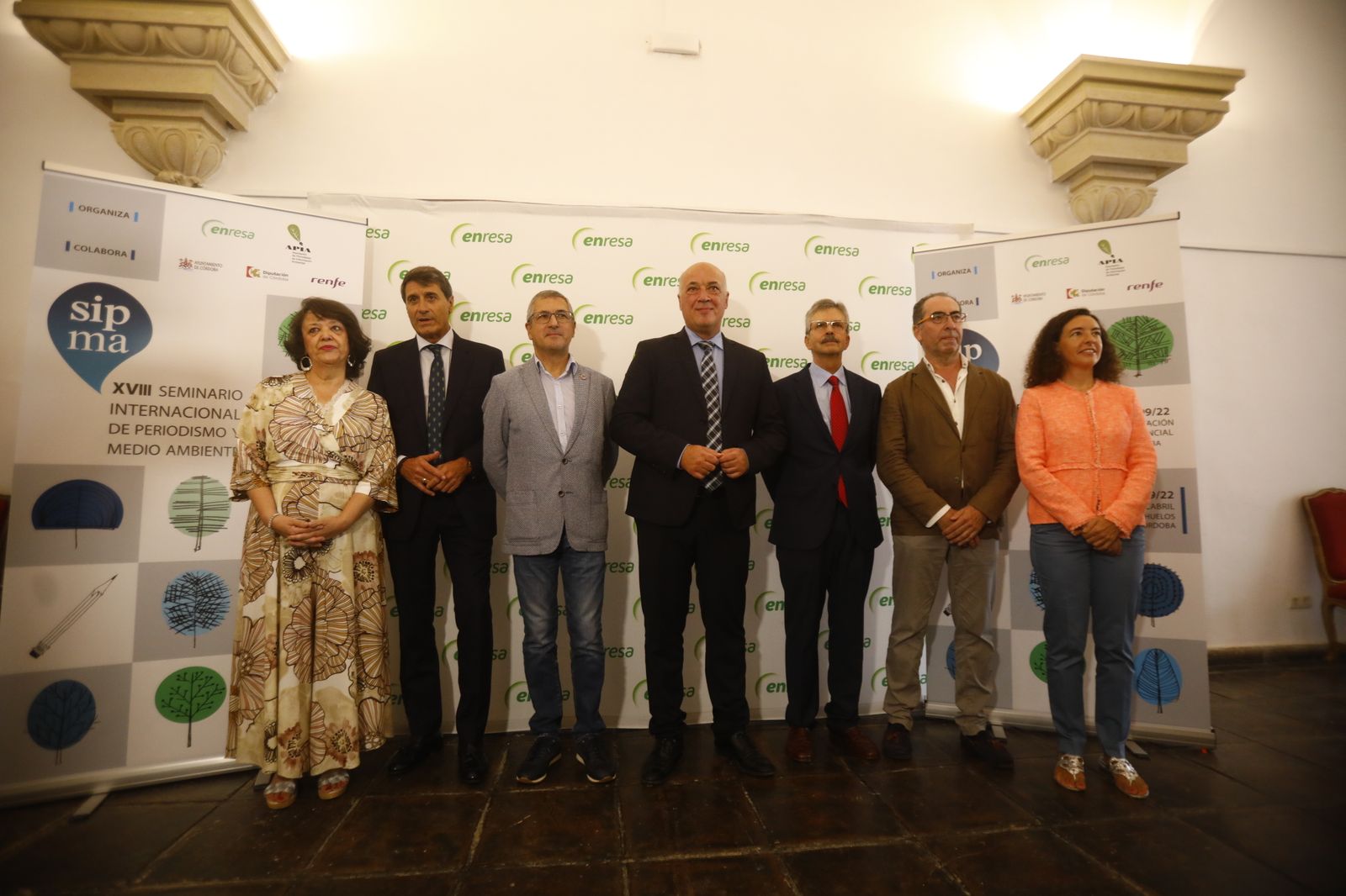 Representantes institucionales en el Sipma.