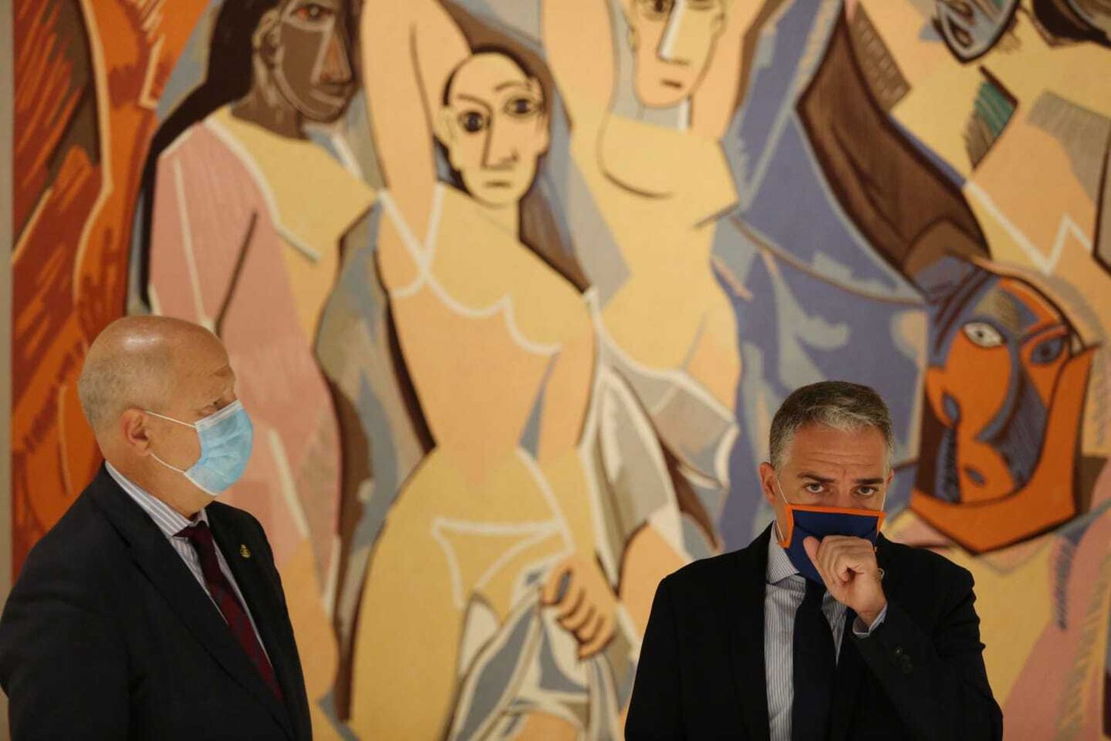 Javier Imbroda y Elías Bendodo