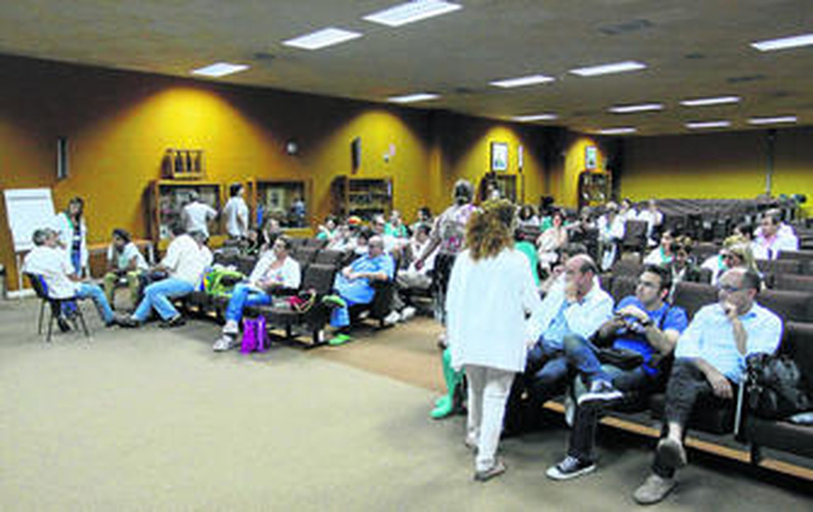 El encierro sin precedentes protagonizado hace unos días en el Clínico.