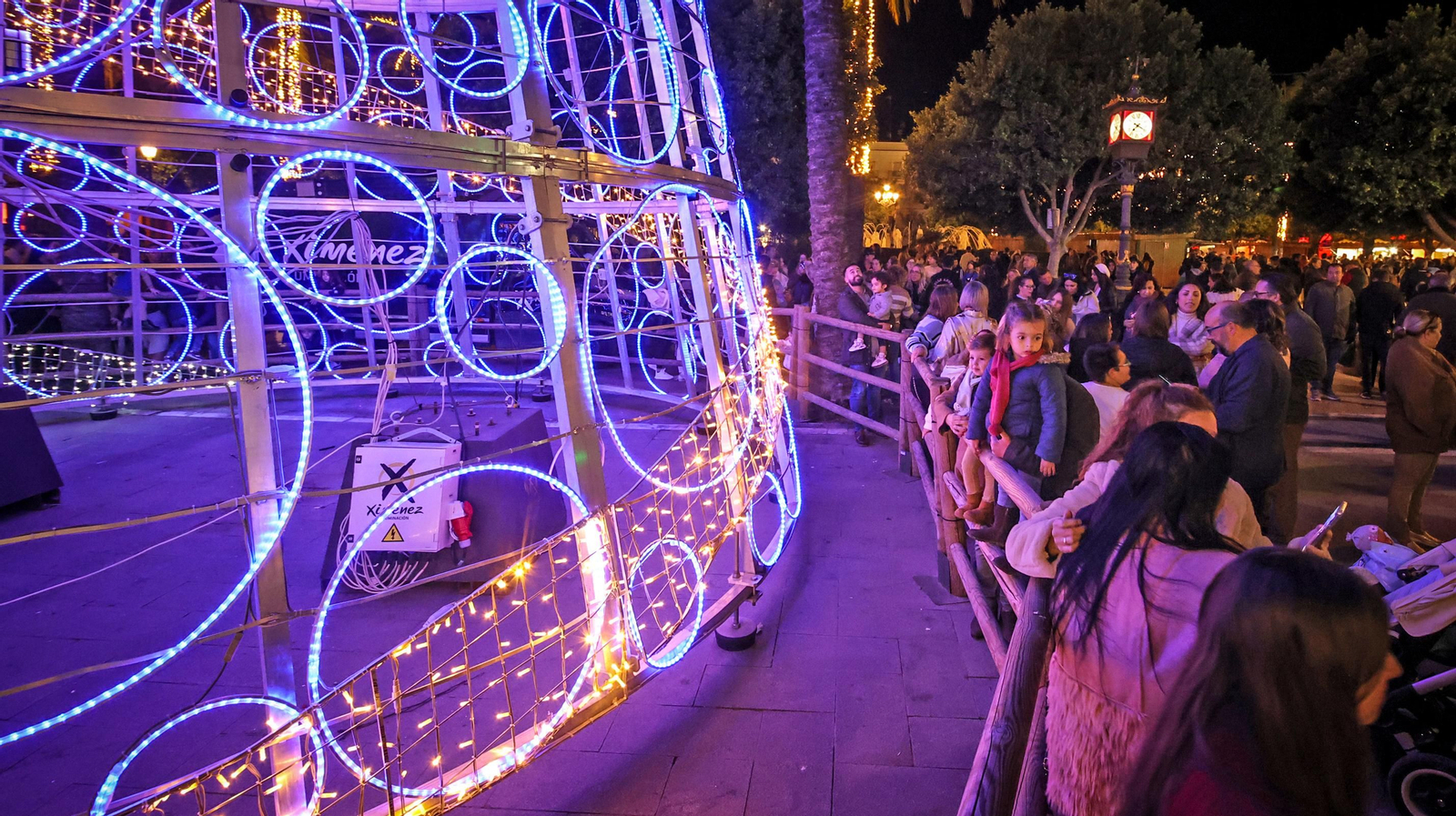 Jerez enciende su alumbrado navideño