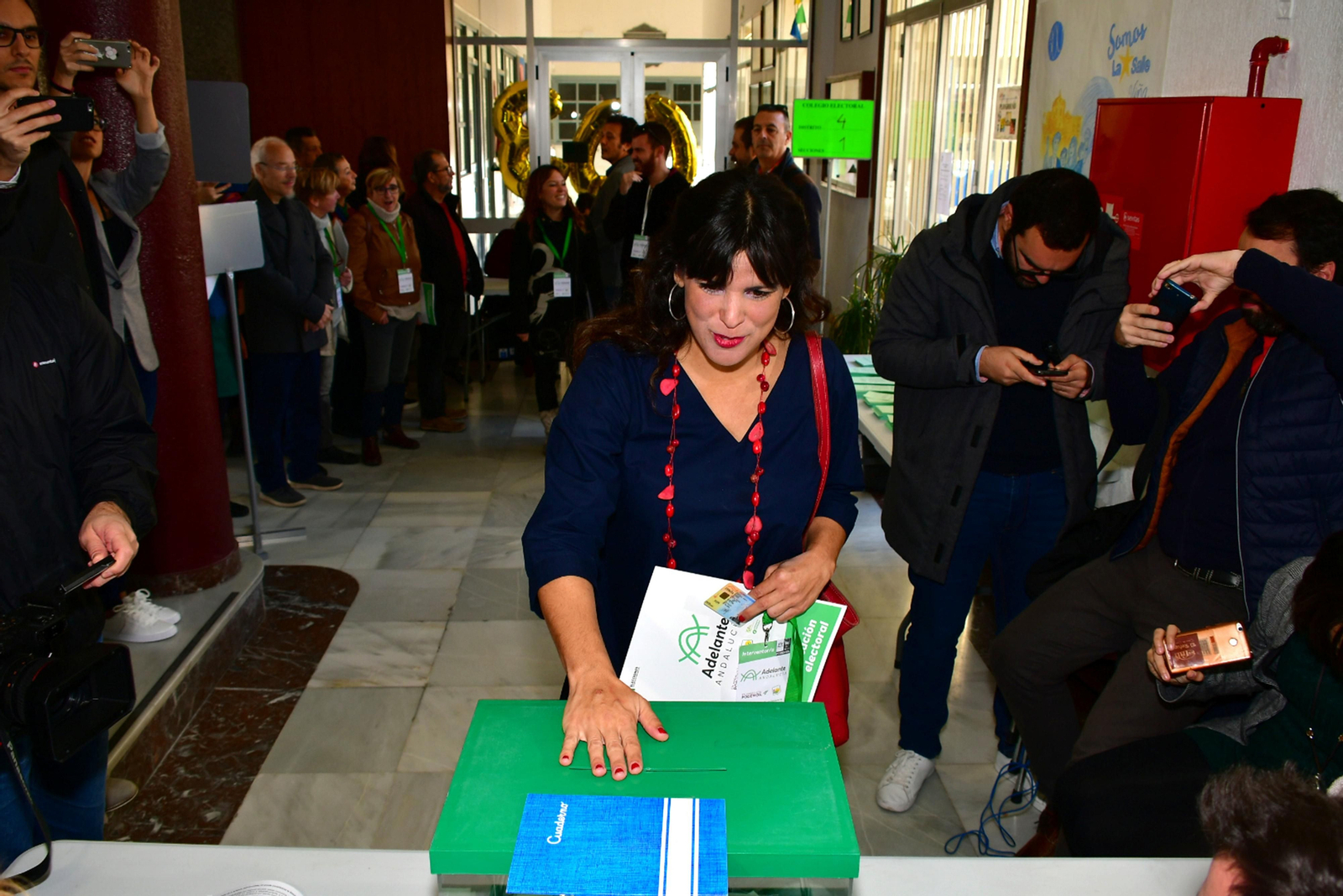 Las imágenes de las elecciones andaluzas 2018
