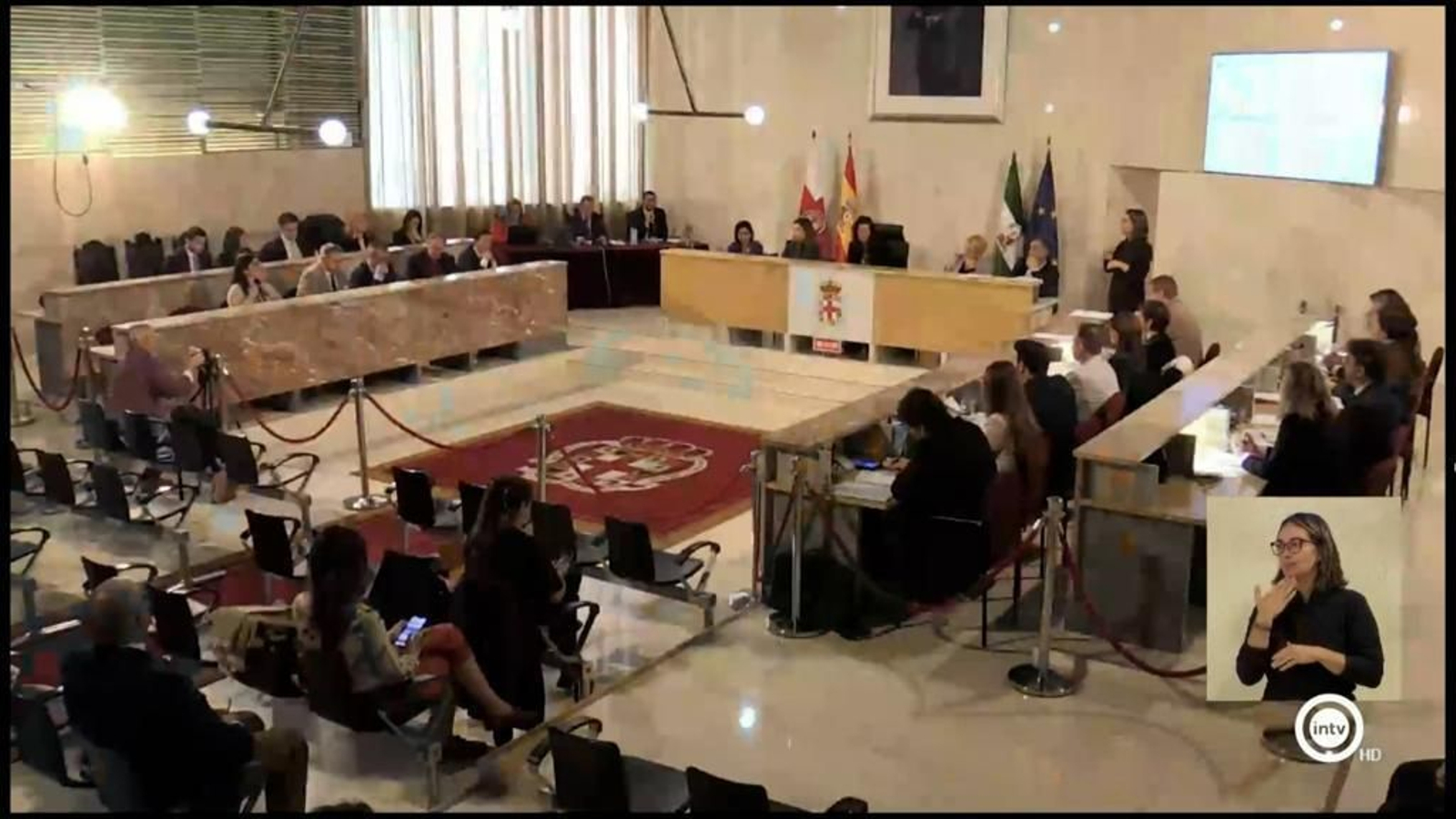 La Corporación reunida este viernes en el Salón de Plenos