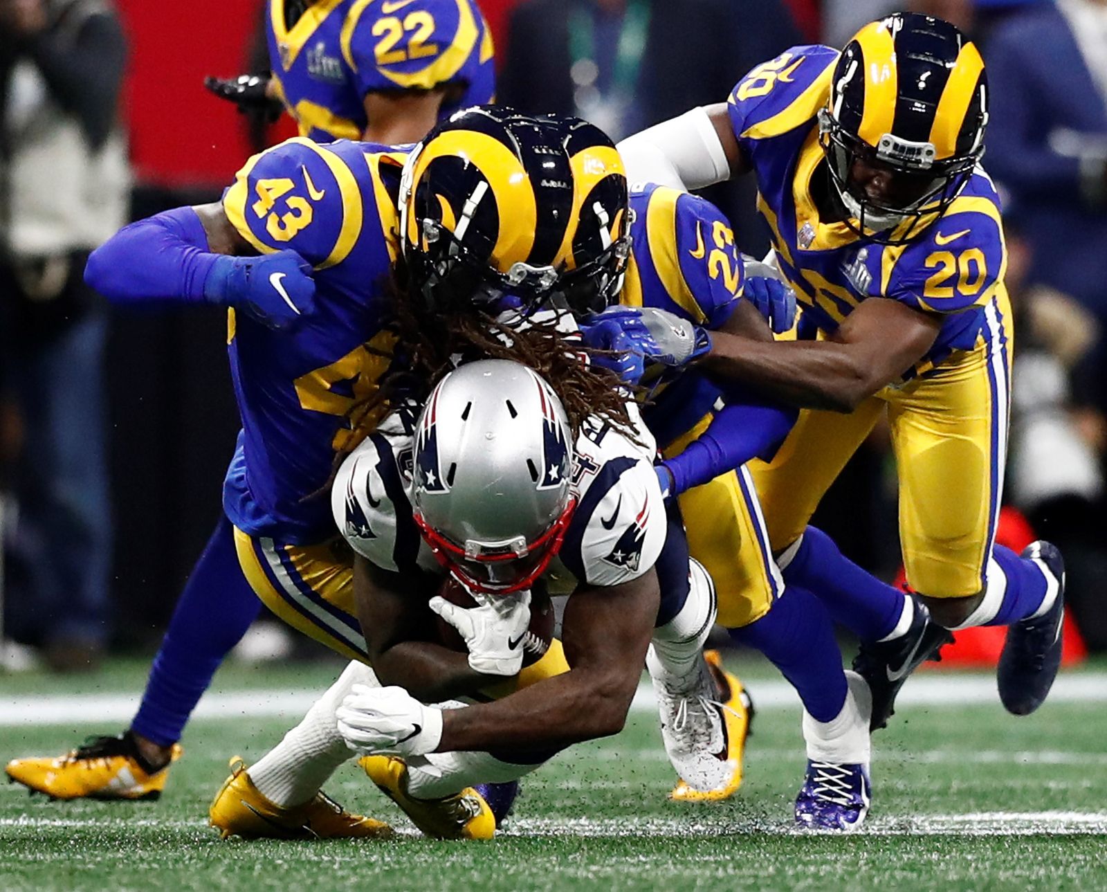 Las imágenes de la final de la Super Bowl