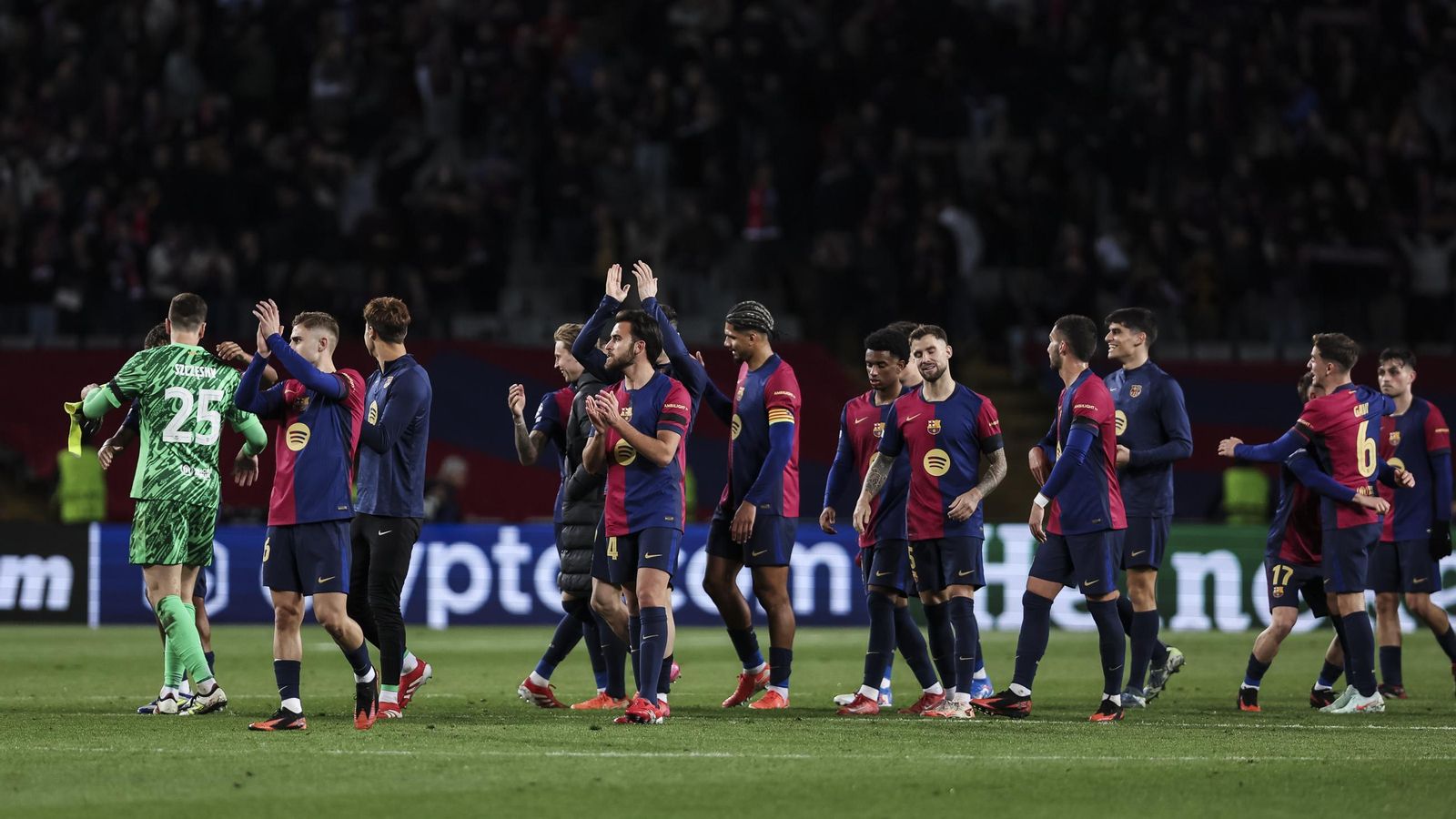 Las fotos del Barcelona-Benfica