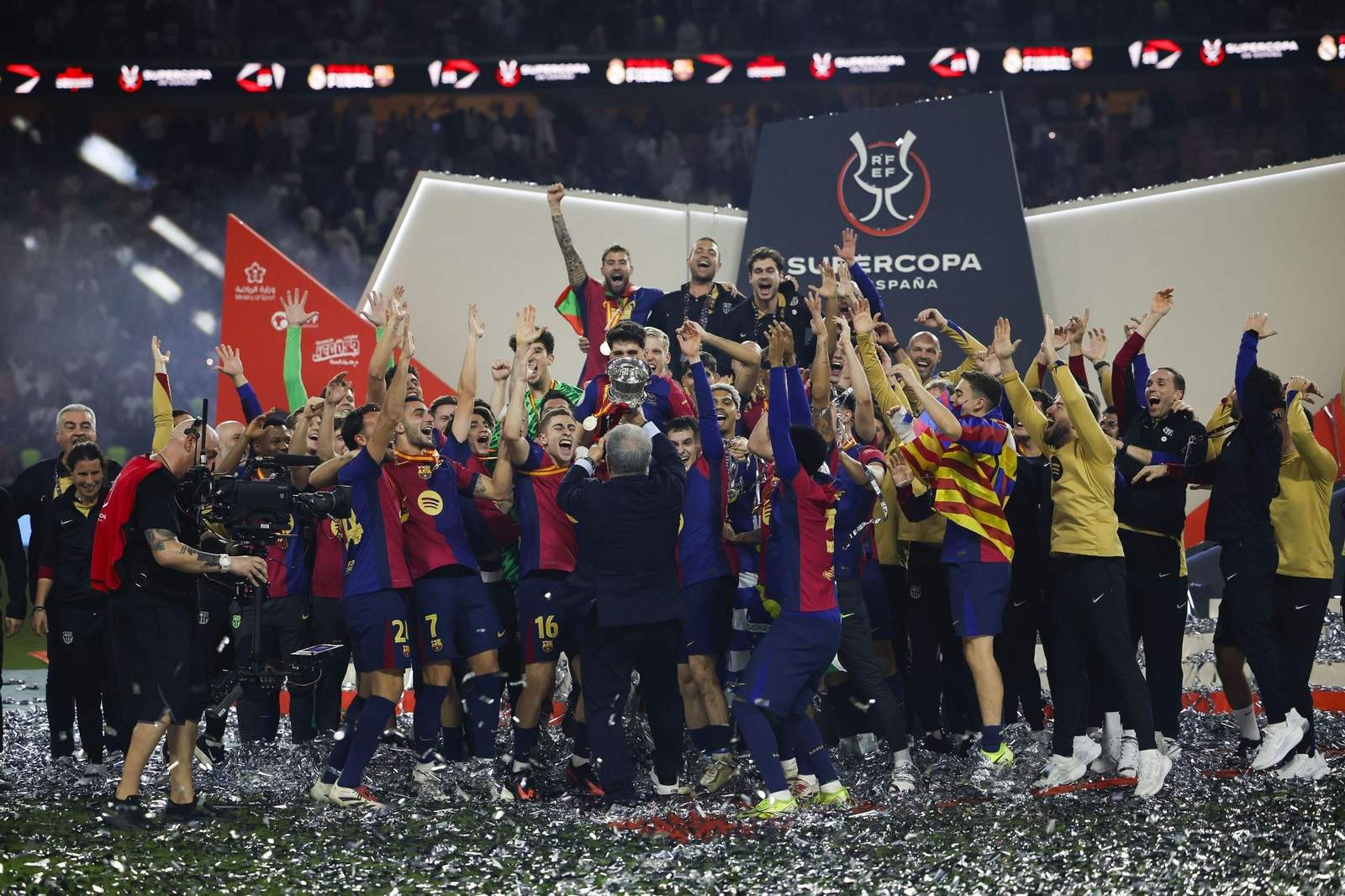 Las fotos de la Supercopa Barcelona - Real Madrid