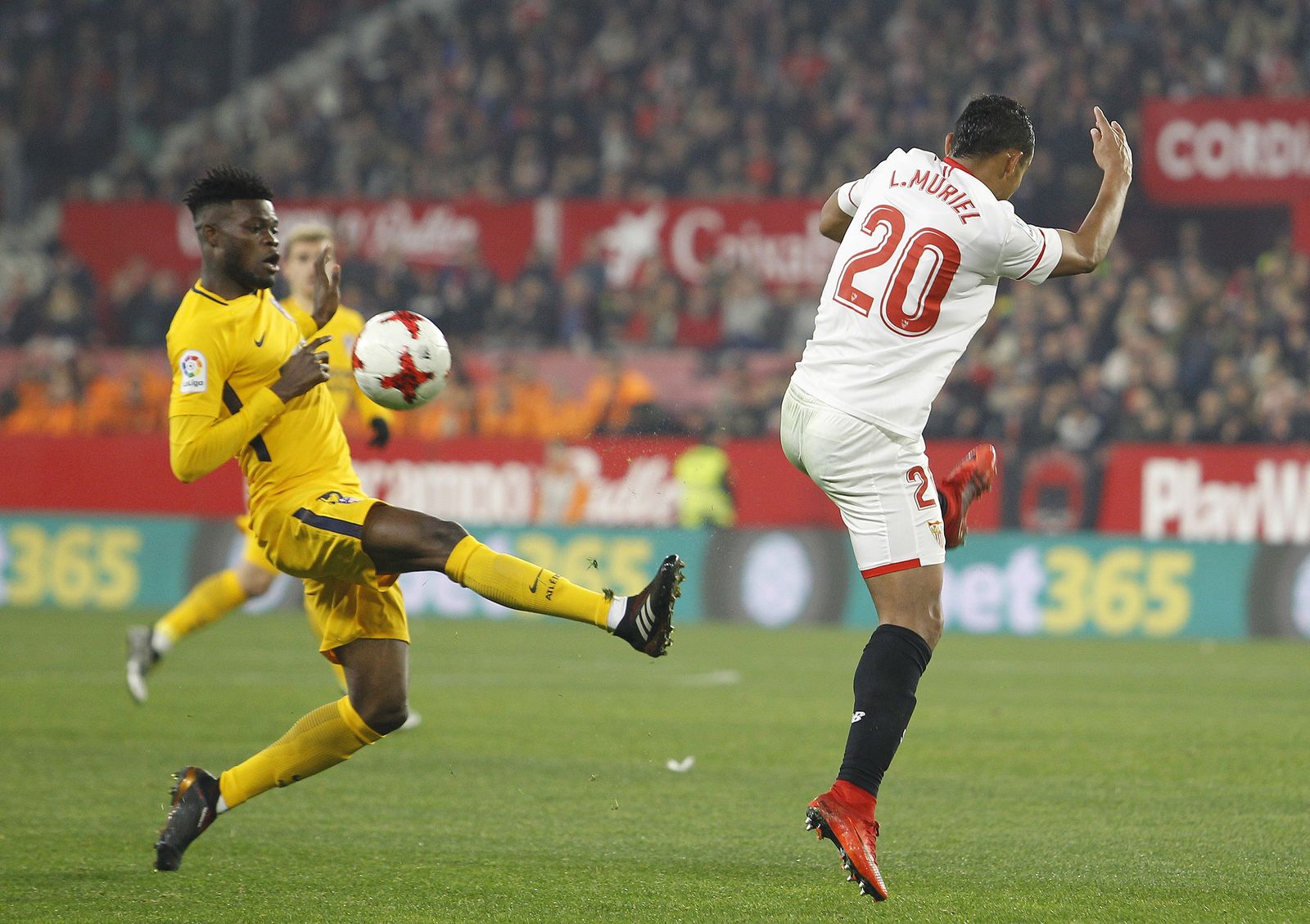El Sevilla FC-Atlético de Madrid de Copa, en imágenes