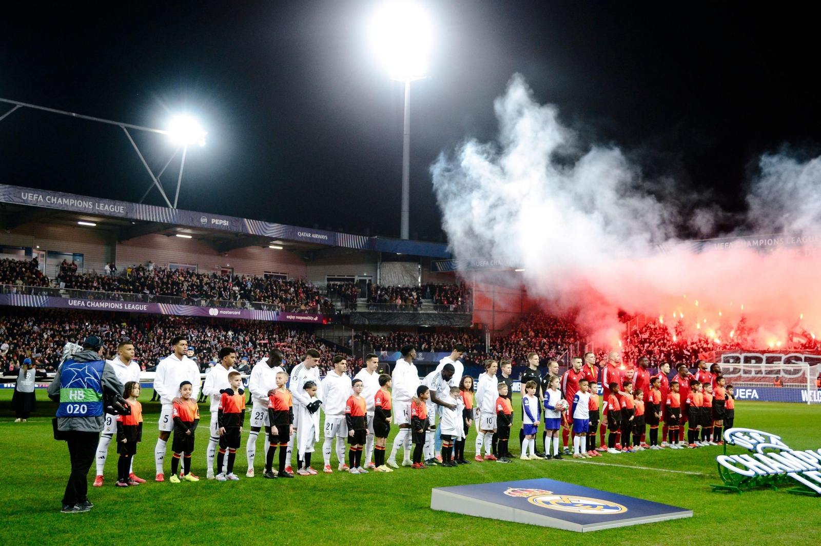 Las fotos del Brest - Real Madrid