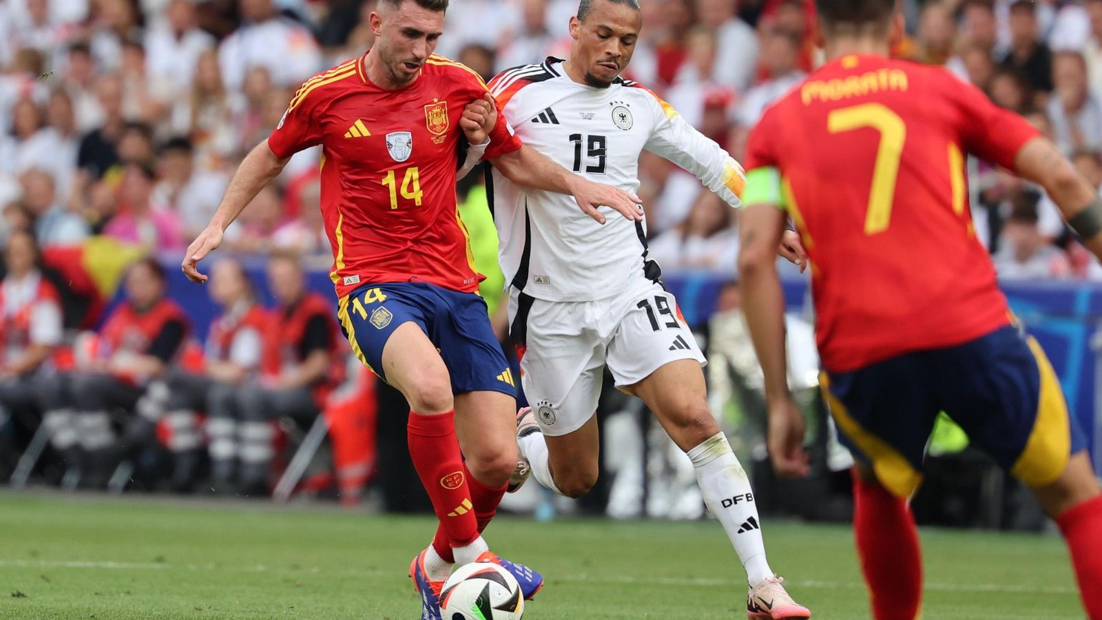 Las mejores fotos del España - Alemania