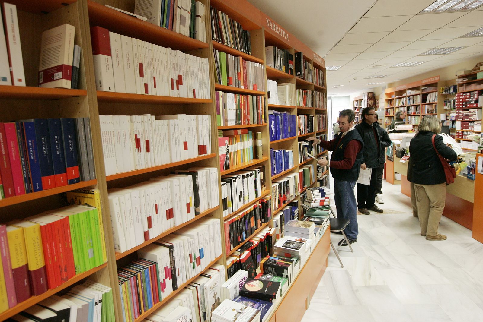 Imagen de archivo de la librería Luque.