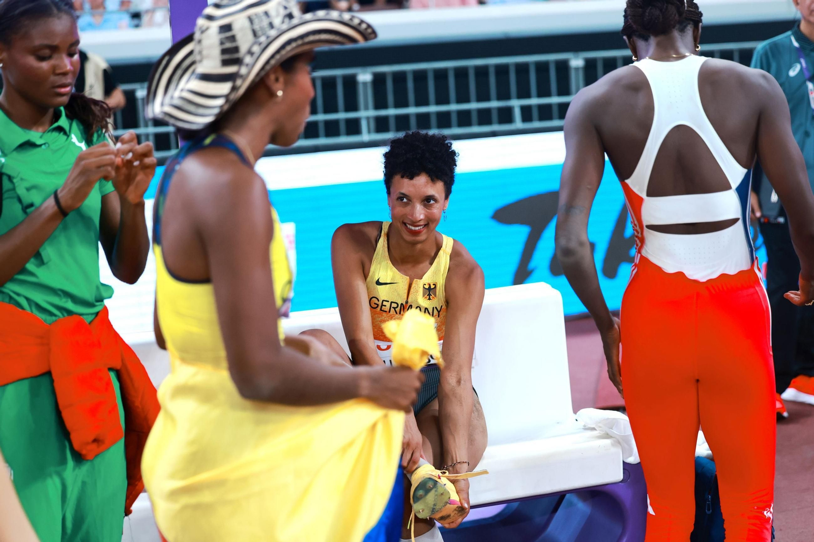 Las mejores imágenes del triunfo de Seville en 100 metros y del resto del Mundial de atletismo