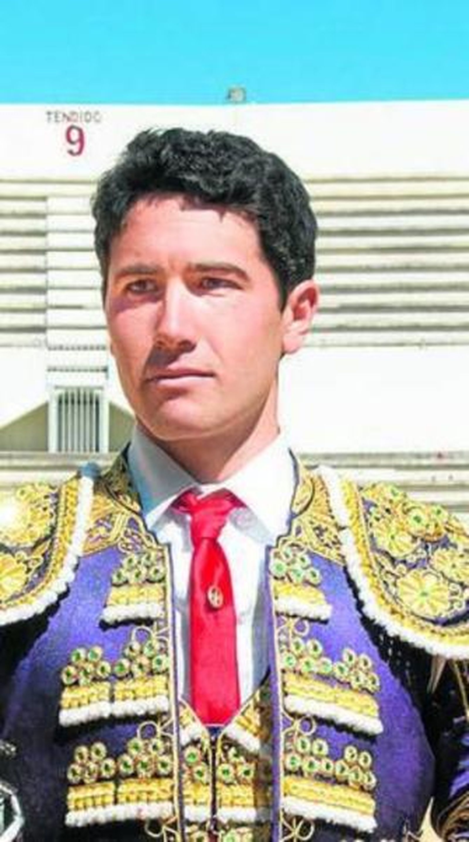 El novillero utrerano Daniel Araujo.