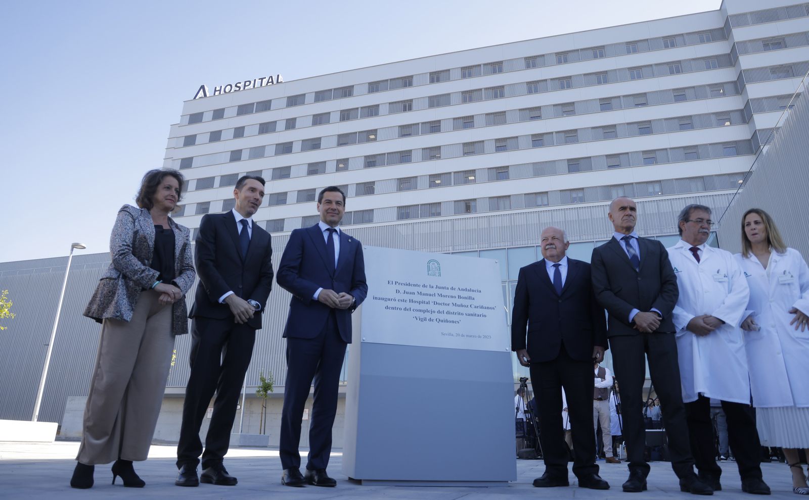 La inauguración del Hospital Doctor Muñoz Cariñanos, en imágenes
