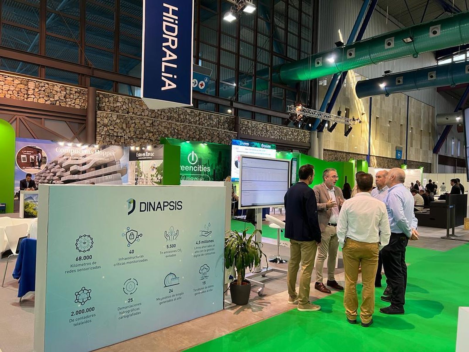 Hidralia muestra experiencias de éxito contra el cambio climático en Greencities