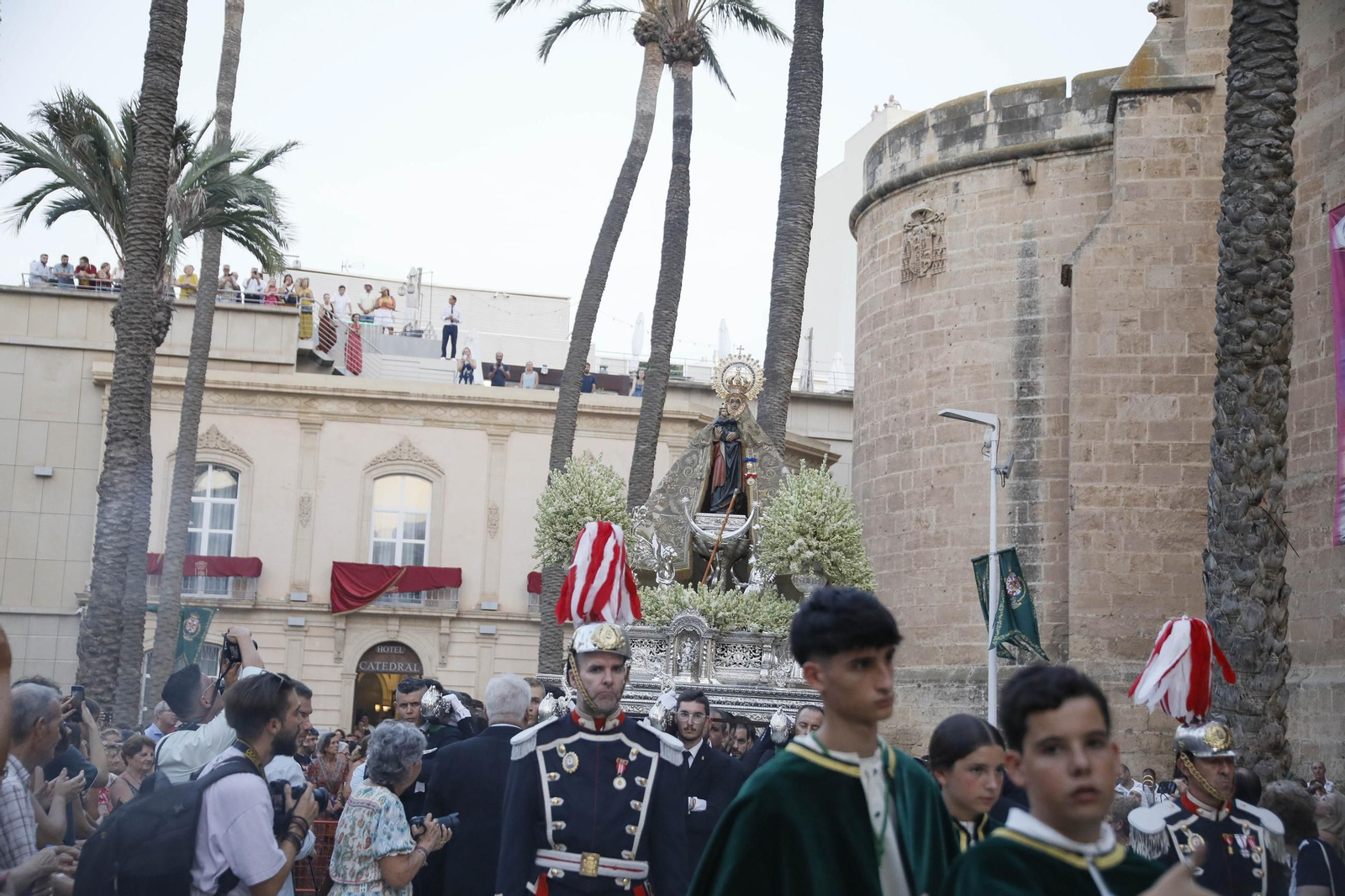 Las mejores imágenes de la procesión Stma. Virgen del Mar, acompañada por San Indalecio