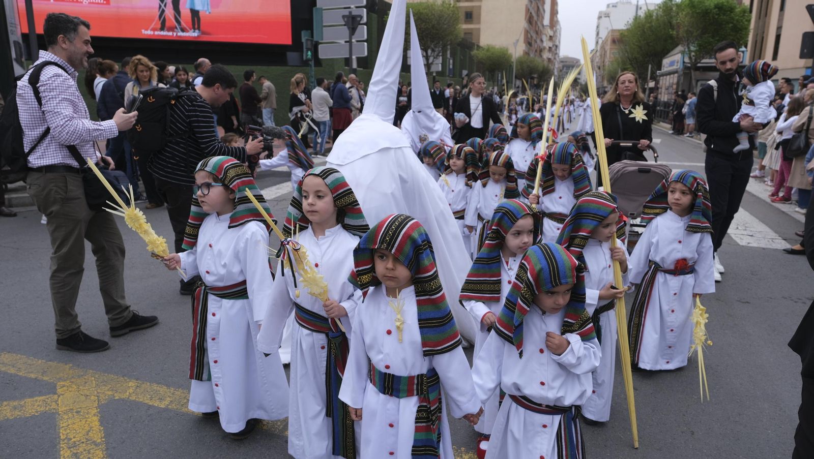 La Borriquita en la Semana Santa de Almería 2025, en imágenes