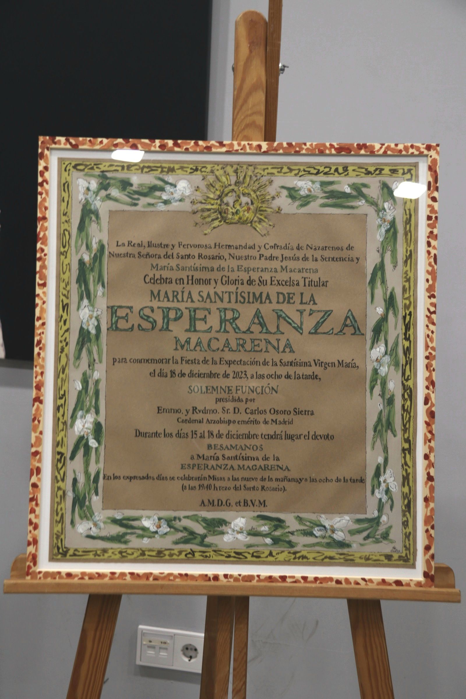 La nueva orla de cultos para el besamano