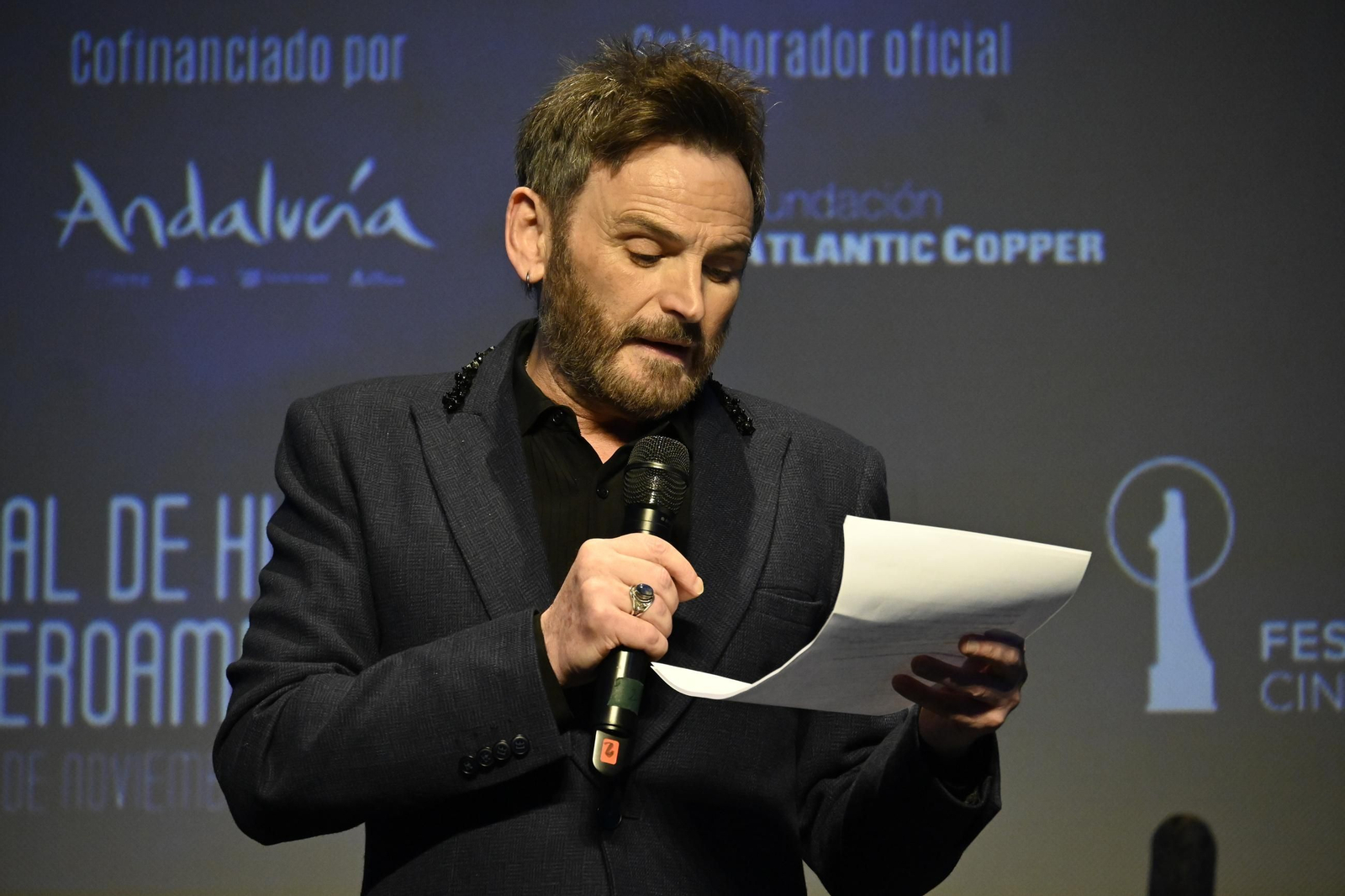 Imágenes del la entrega del Premio Ciudad de Huelva al actor Fernando Tejero