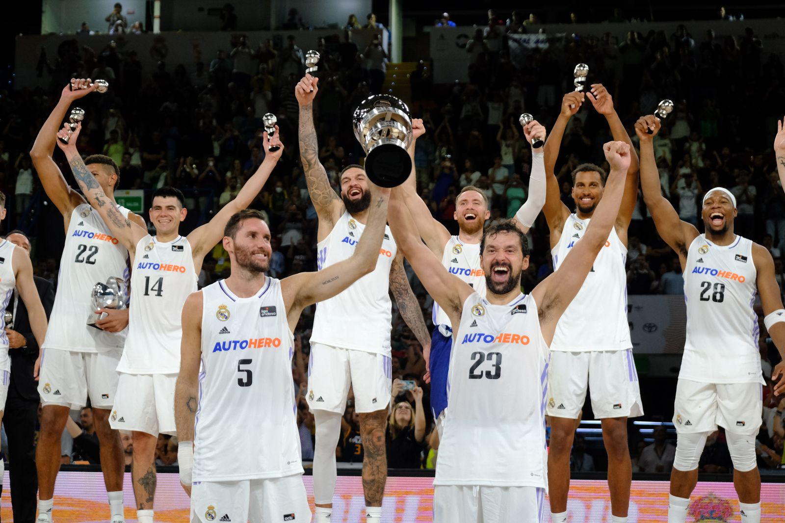 Las imágenes de la Supercopa de baloncesto