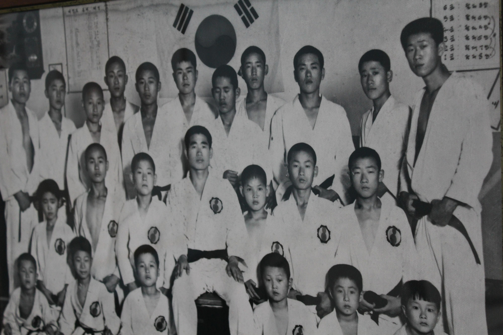El maestro Kim Nah Ho en un gimnasio de Seúl, en Corea del Sur.