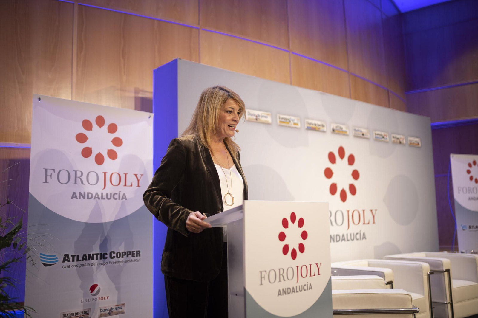 Imágenes del Foro Joly Andalucía Sostenibilidad en el Cluster portuario