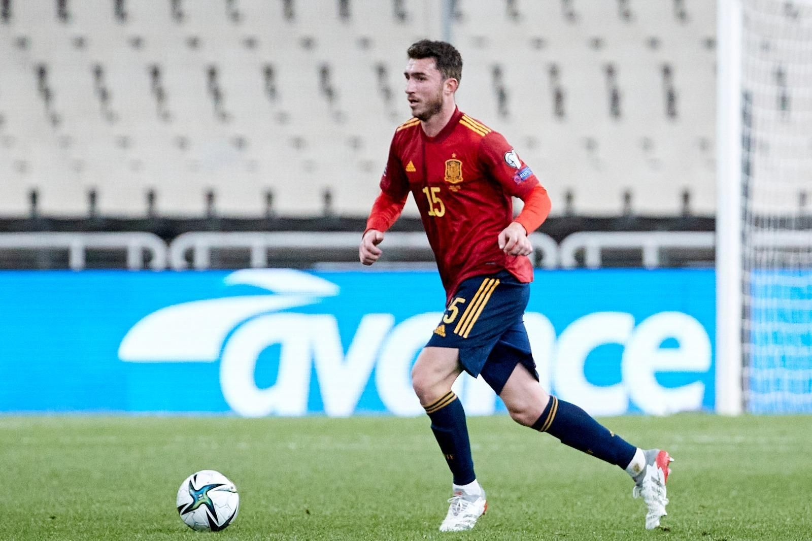 Las imágenes del Grecia-España de clasificación para el Mundial de Catar 2022