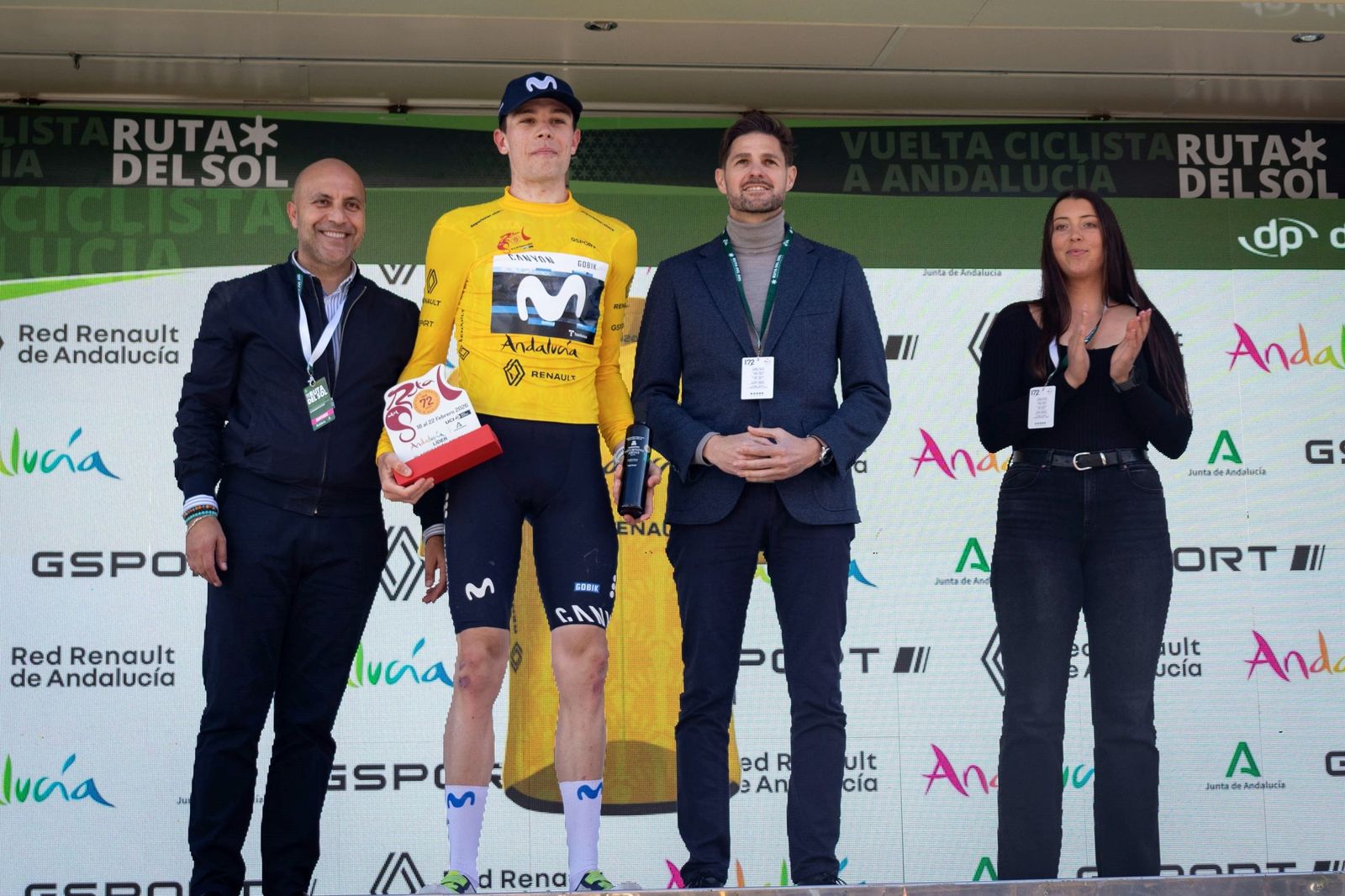 Las mejores imágenes de la segunda etapa de la Vuelta Andalucía - Ruta del Sol en Otura